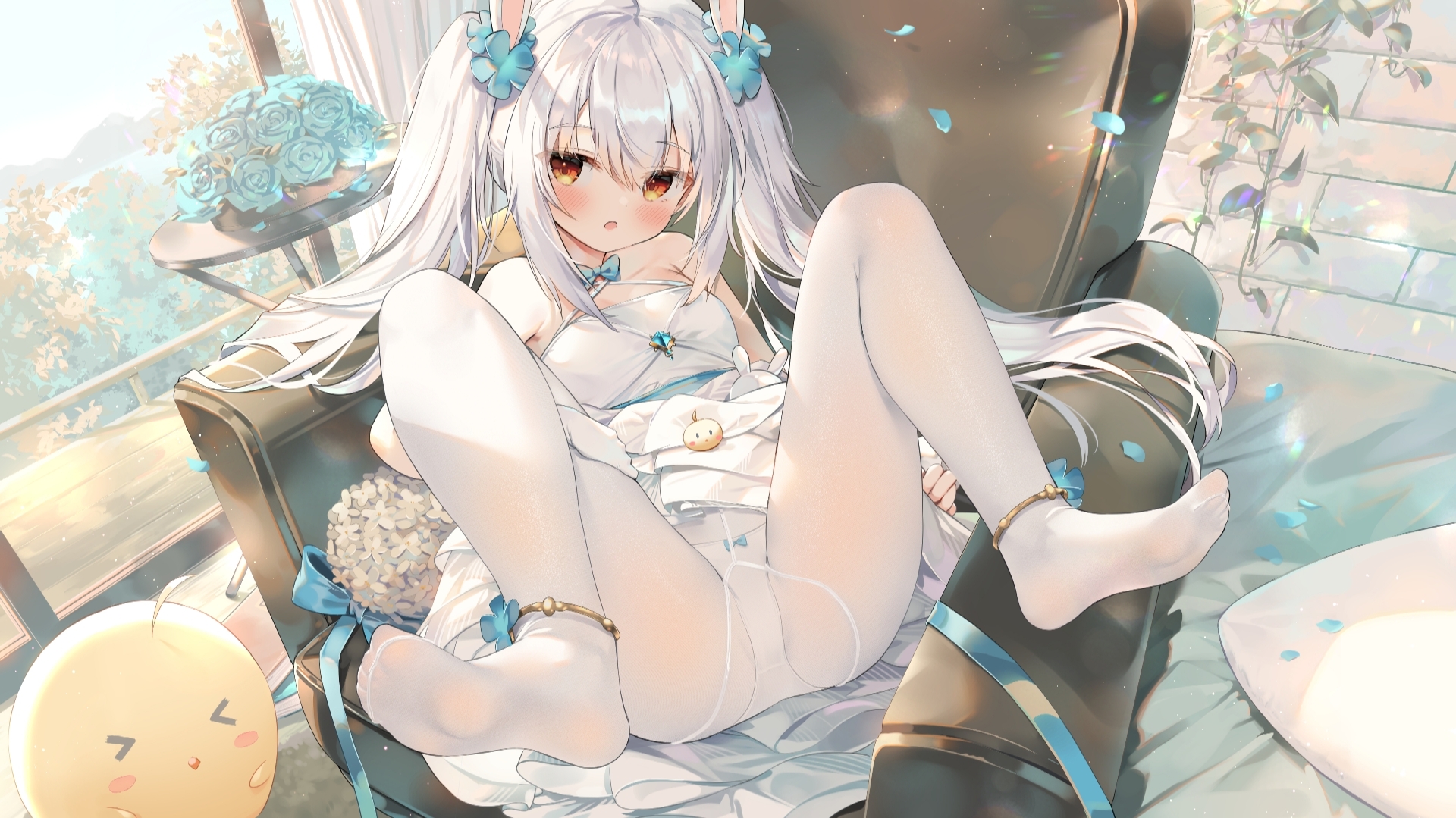 白丝女孩子最爱的拉菲壁纸