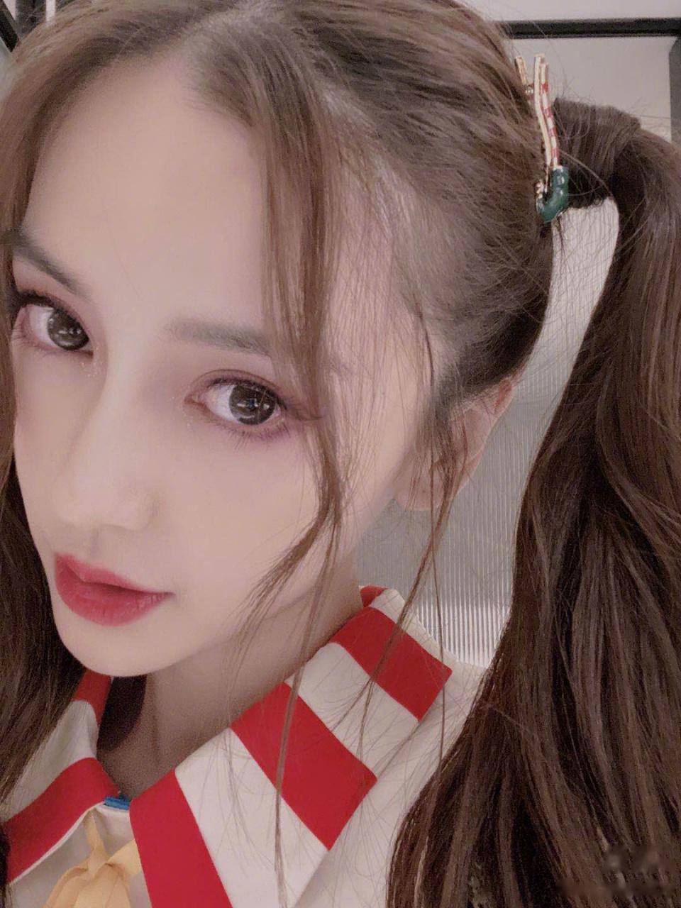 ab在跑男的造型.枥家将觉得哪个造型最好看9492@angelababy