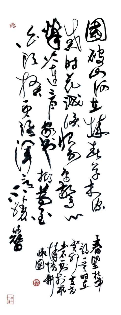 [音乐]国破山河在,城春草木深.感时花溅泪,恨别鸟惊心.