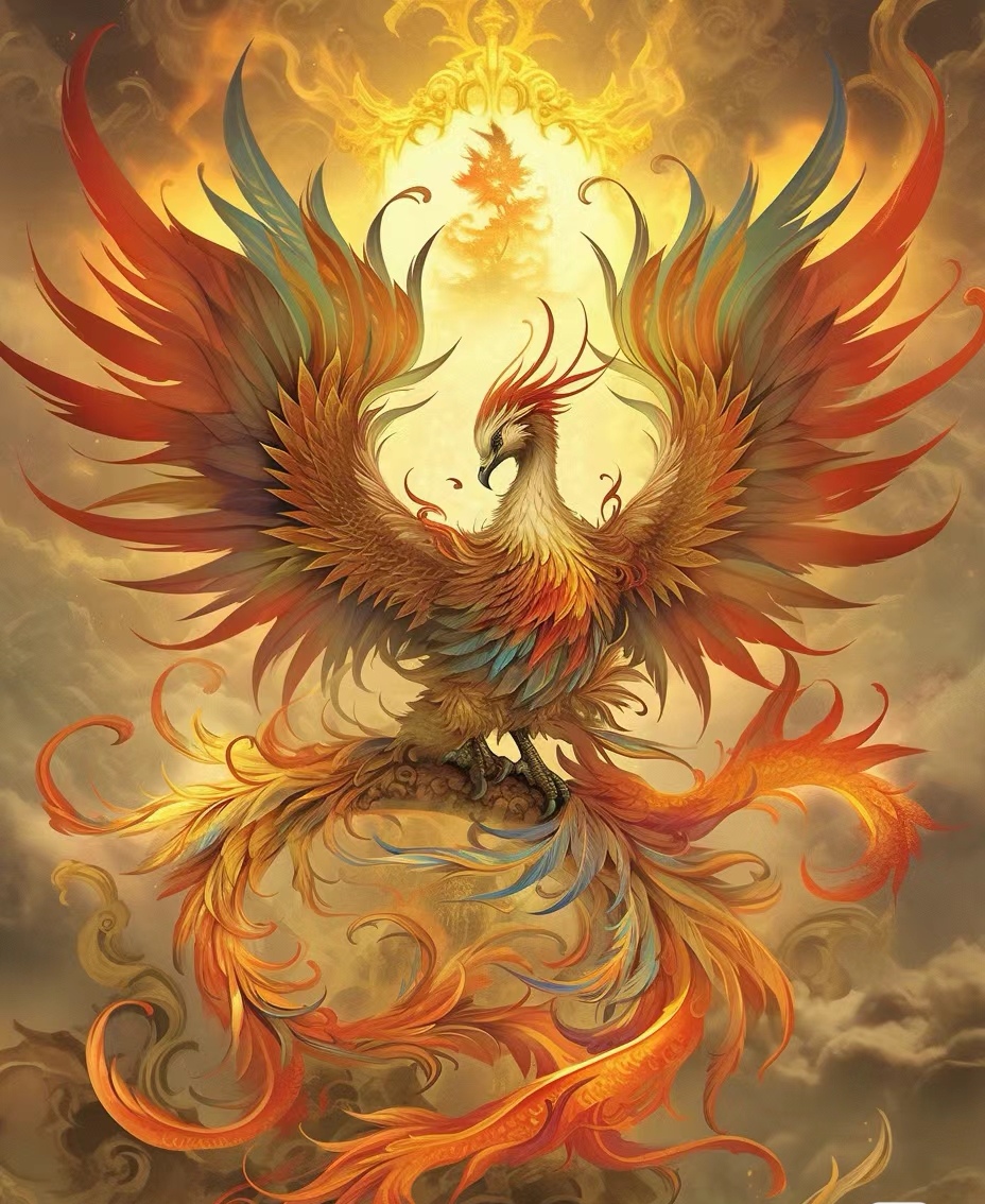 跟着凤凰飞的永远是俊鸟!