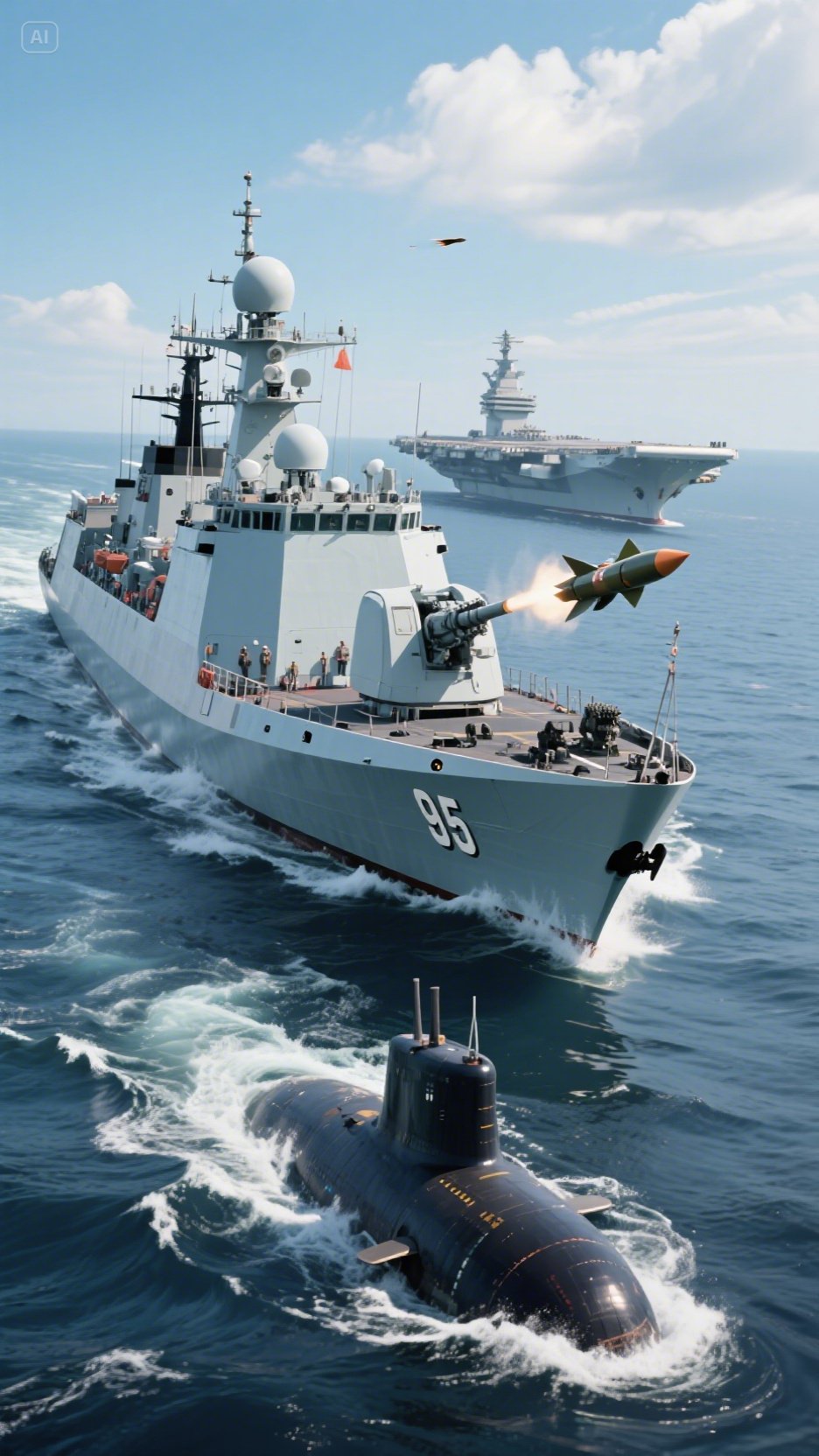 海上"保镖"与"全能战士"的差别