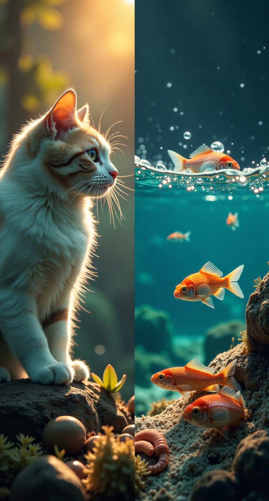 和鱼的图片图片壁纸老猫爱吃鱼抱着鱼跑的猫小猫和鱼图片猫与鱼图片