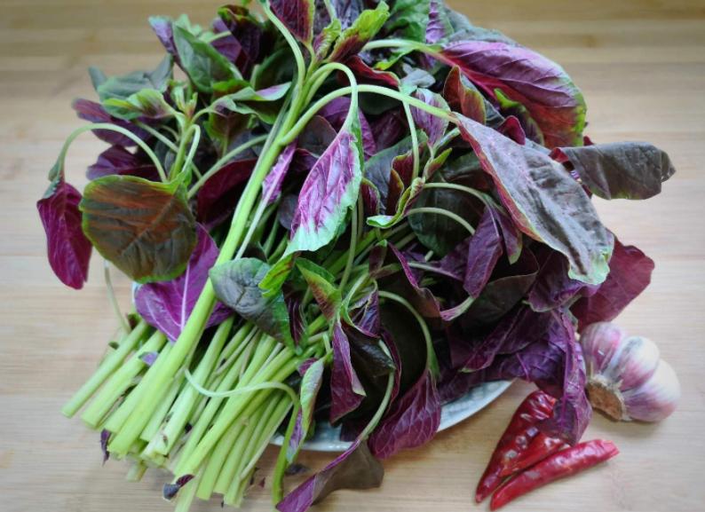 红汗菜,足够的蒜瓣,足够的美味!