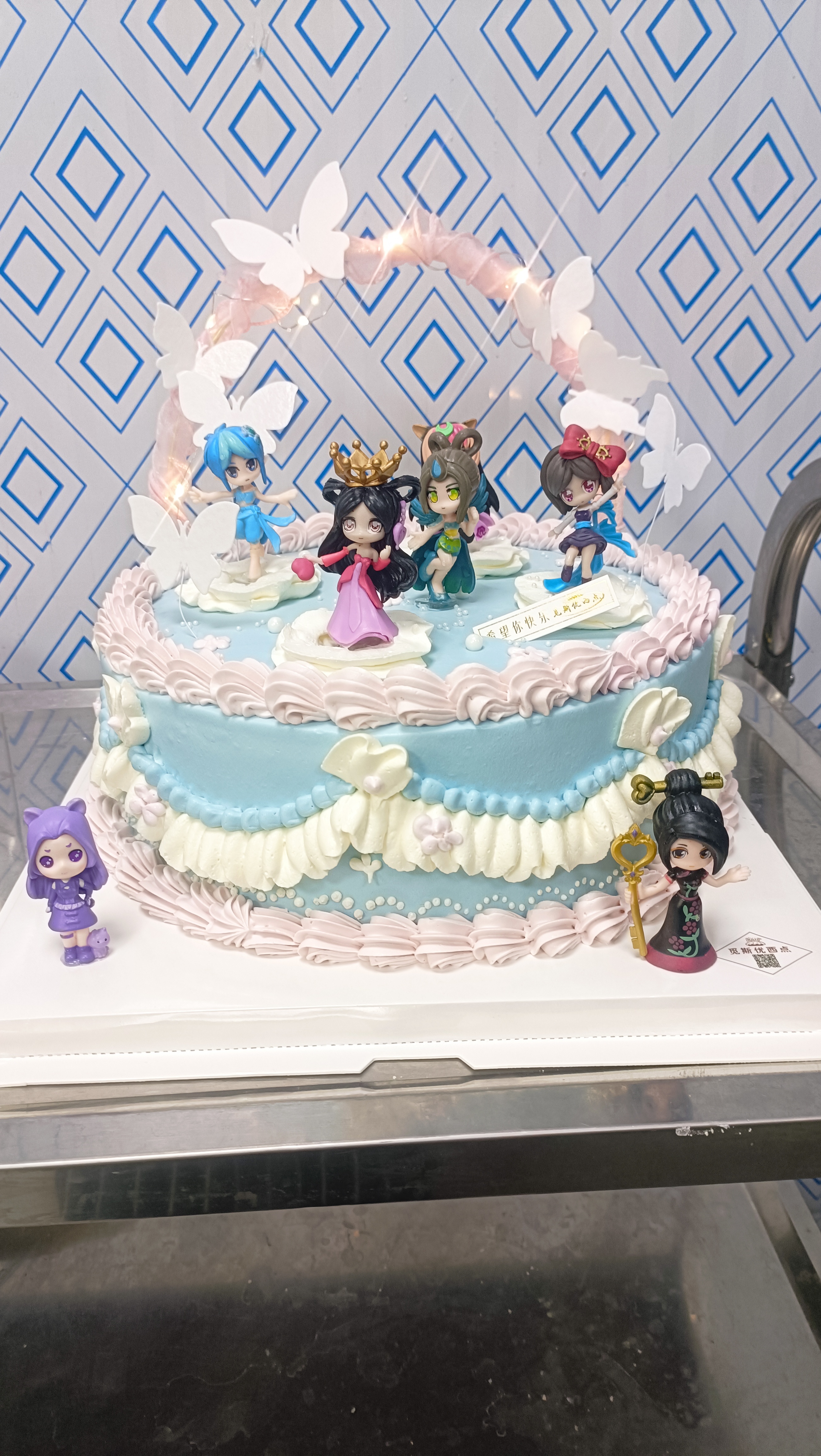 叶罗丽公主蛋糕