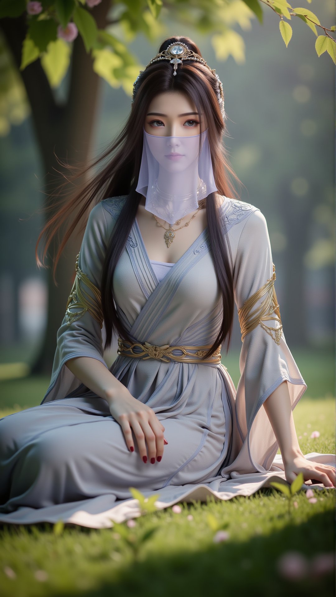 这妹子坐姿好优雅,古风服饰美翻了!