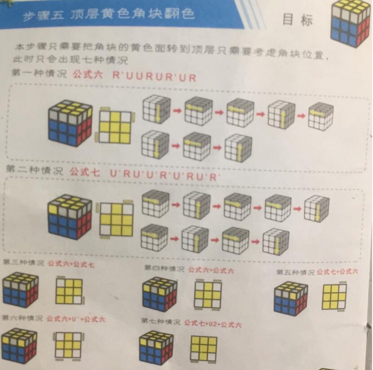 大家好!今天来学三阶魔方    复原黄色面#魔方教程# #娱乐