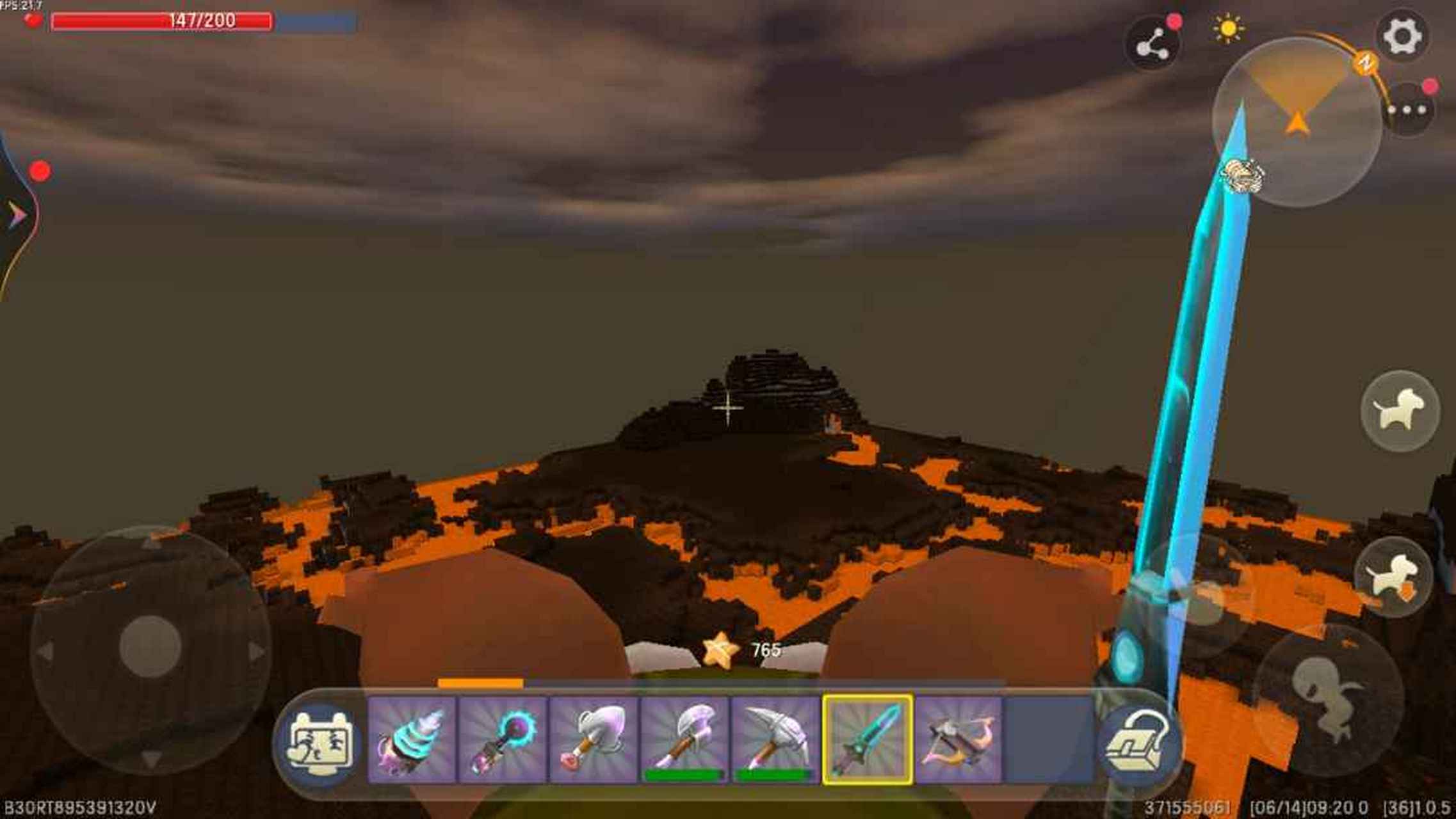 迷你世界:用了24分钟找到了火山祭坛!