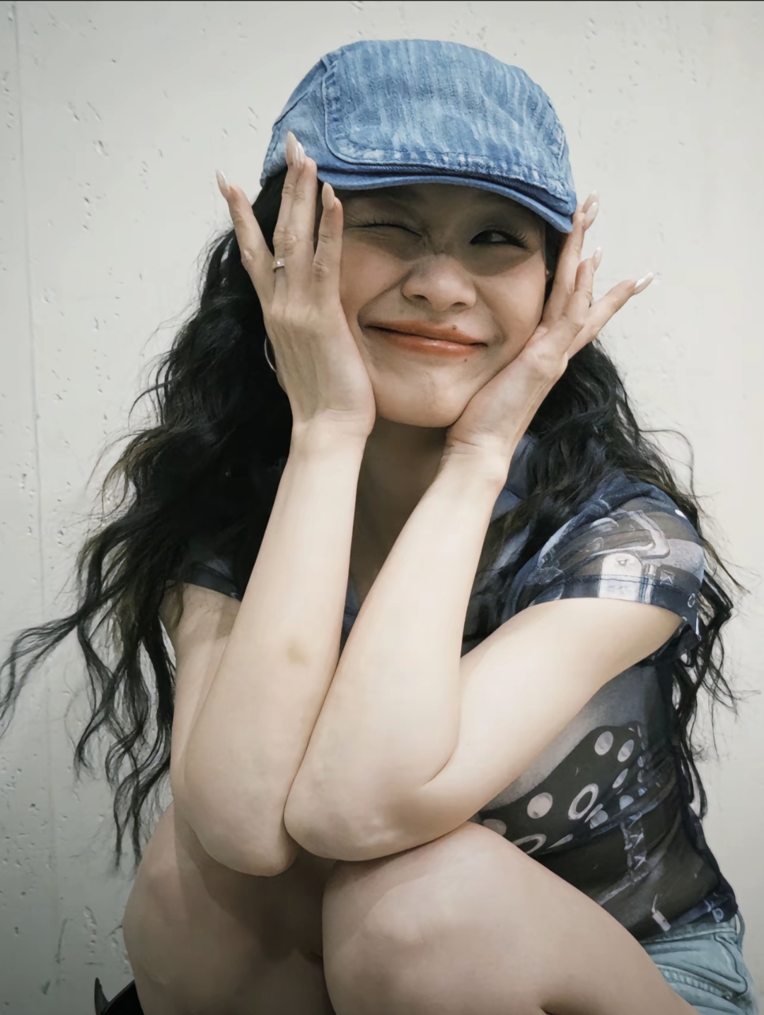 明媚充满生命力的金靖美图#头像#