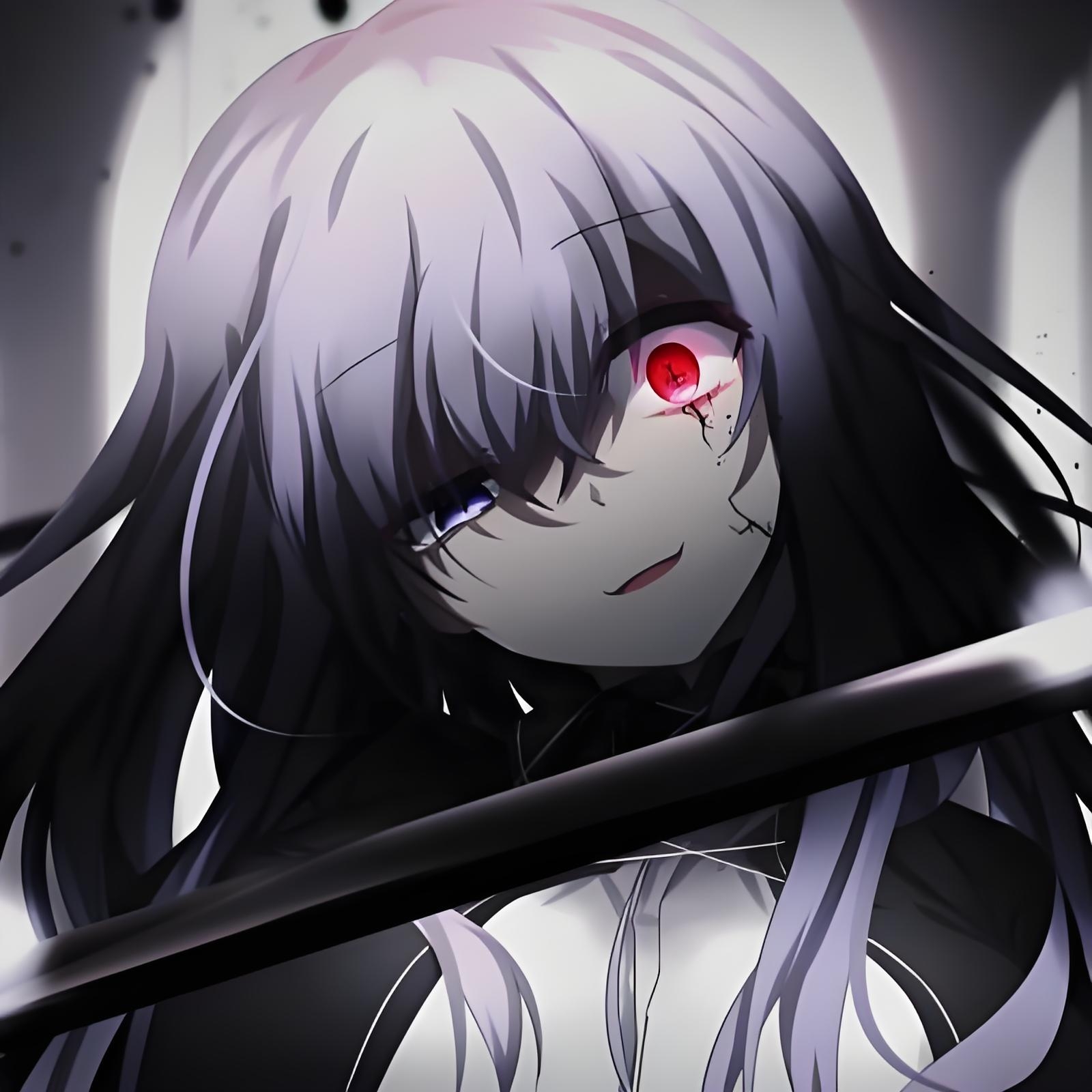 黑暗冷酷动漫女头