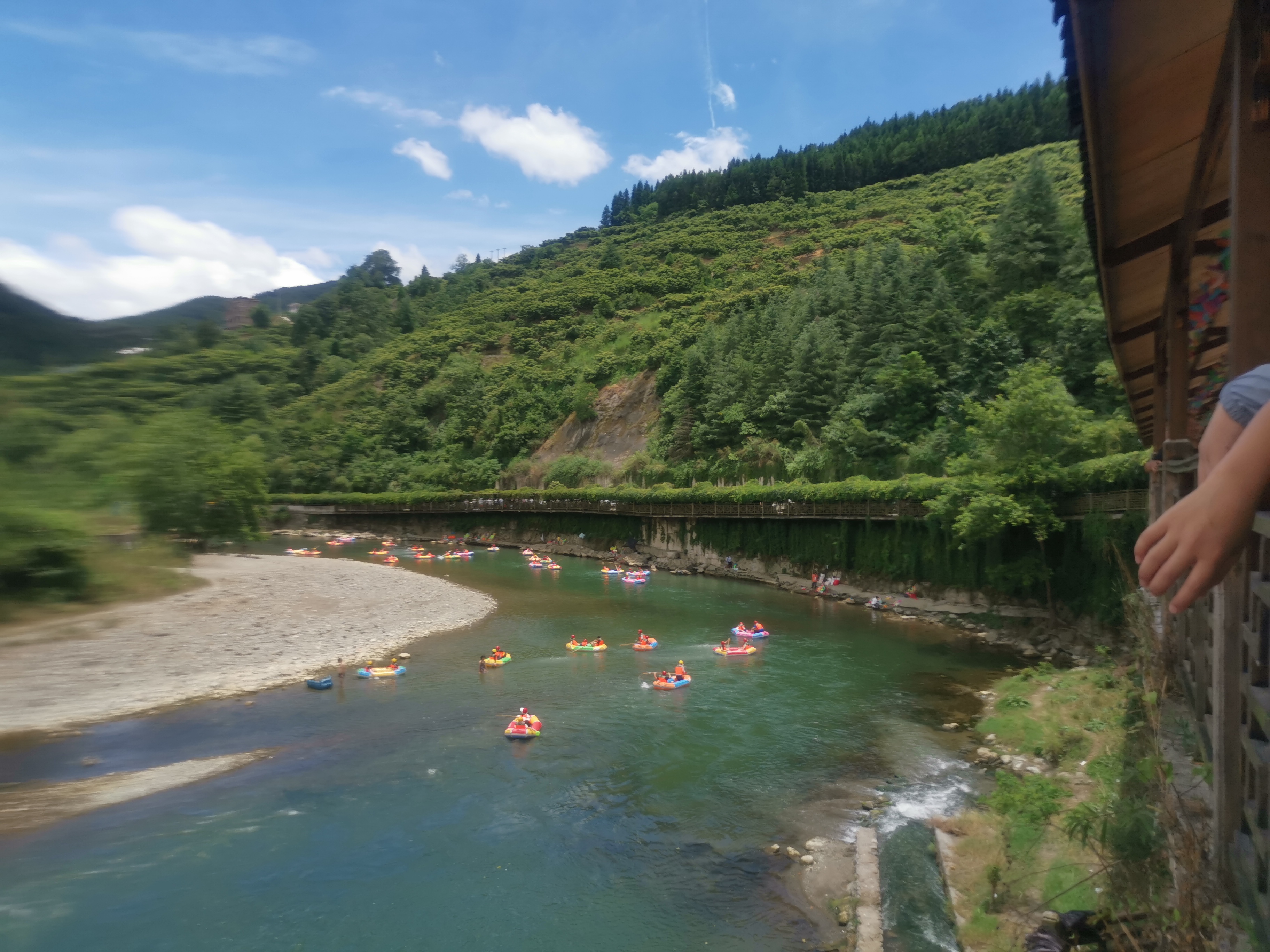 南江大峡谷 漂流,攀岩