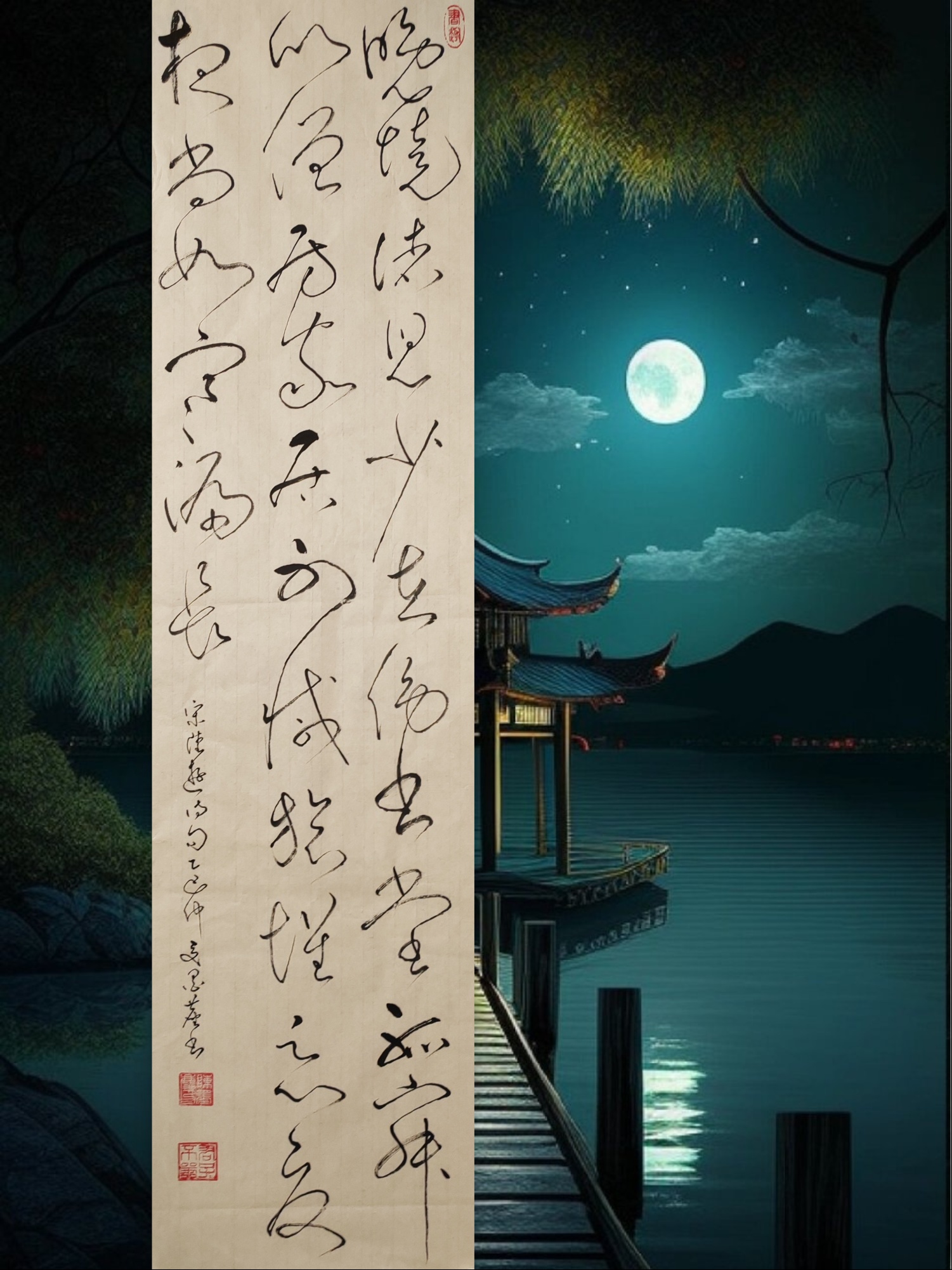 家居不减旅儴恶,夏夜尚如寒漏长. 宋～陆游