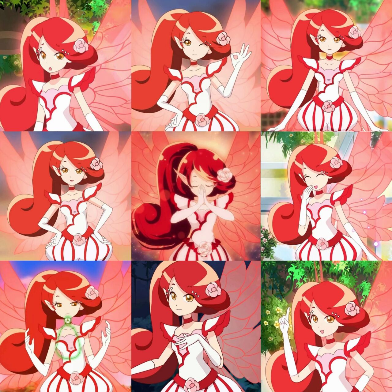 小花仙# 椿的三种形态你更喜欢哪个?