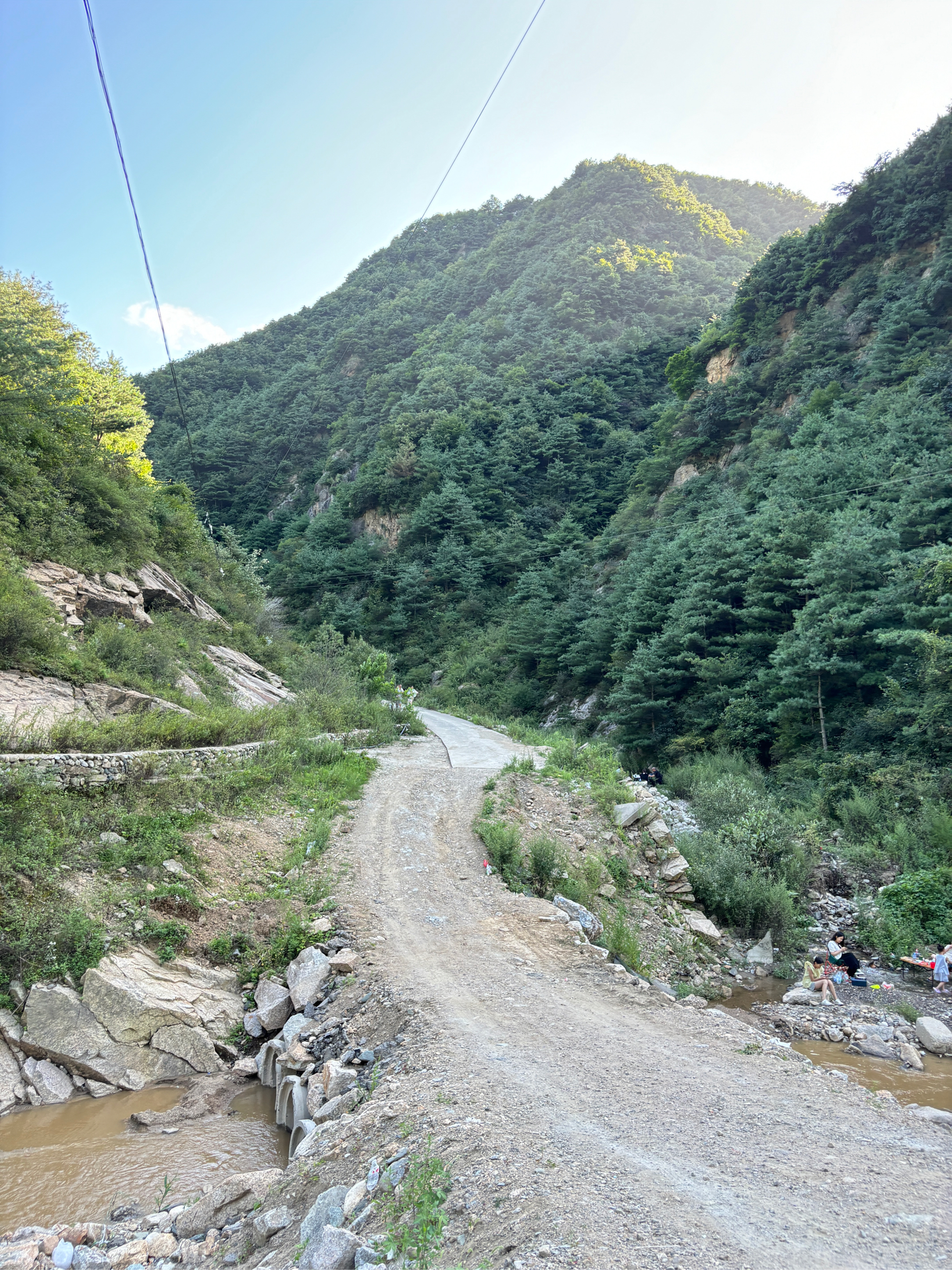 蓝田最美环山路图片