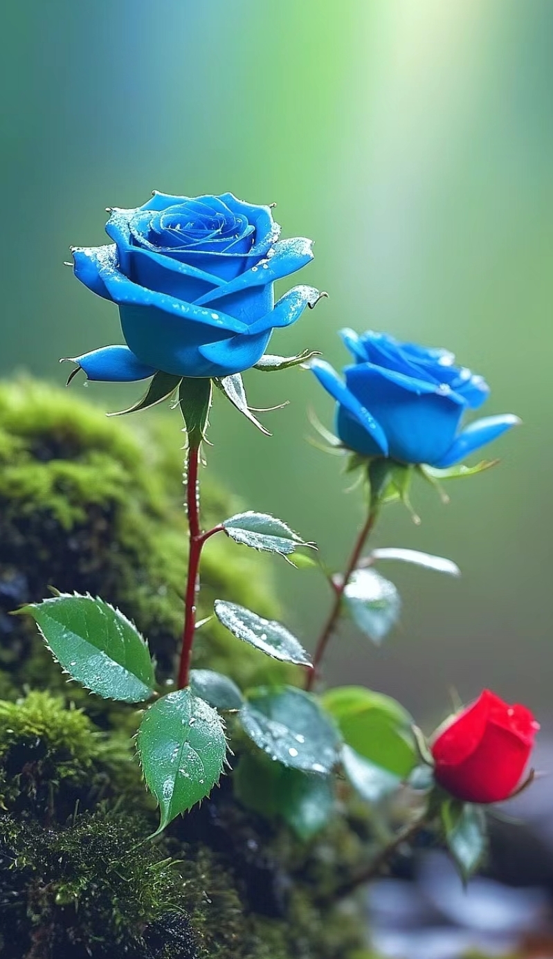 95初遇三色玫瑰,惊艳了时光95  94在这个繁忙的都市,我意外邂逅