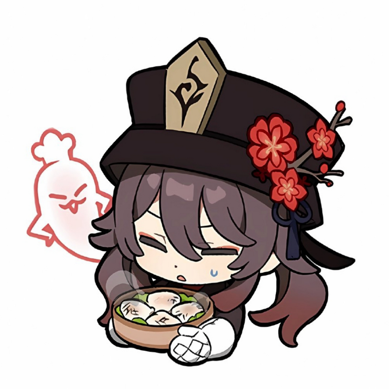 蜜桃社# #胡桃# 堂主哒阔耐表情包~萌乎乎滴~介也太卡哇伊了吧!