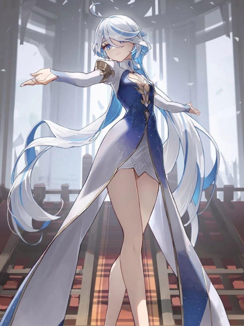 蜜桃社# #芙宁娜# 芙卡洛斯专属刀子