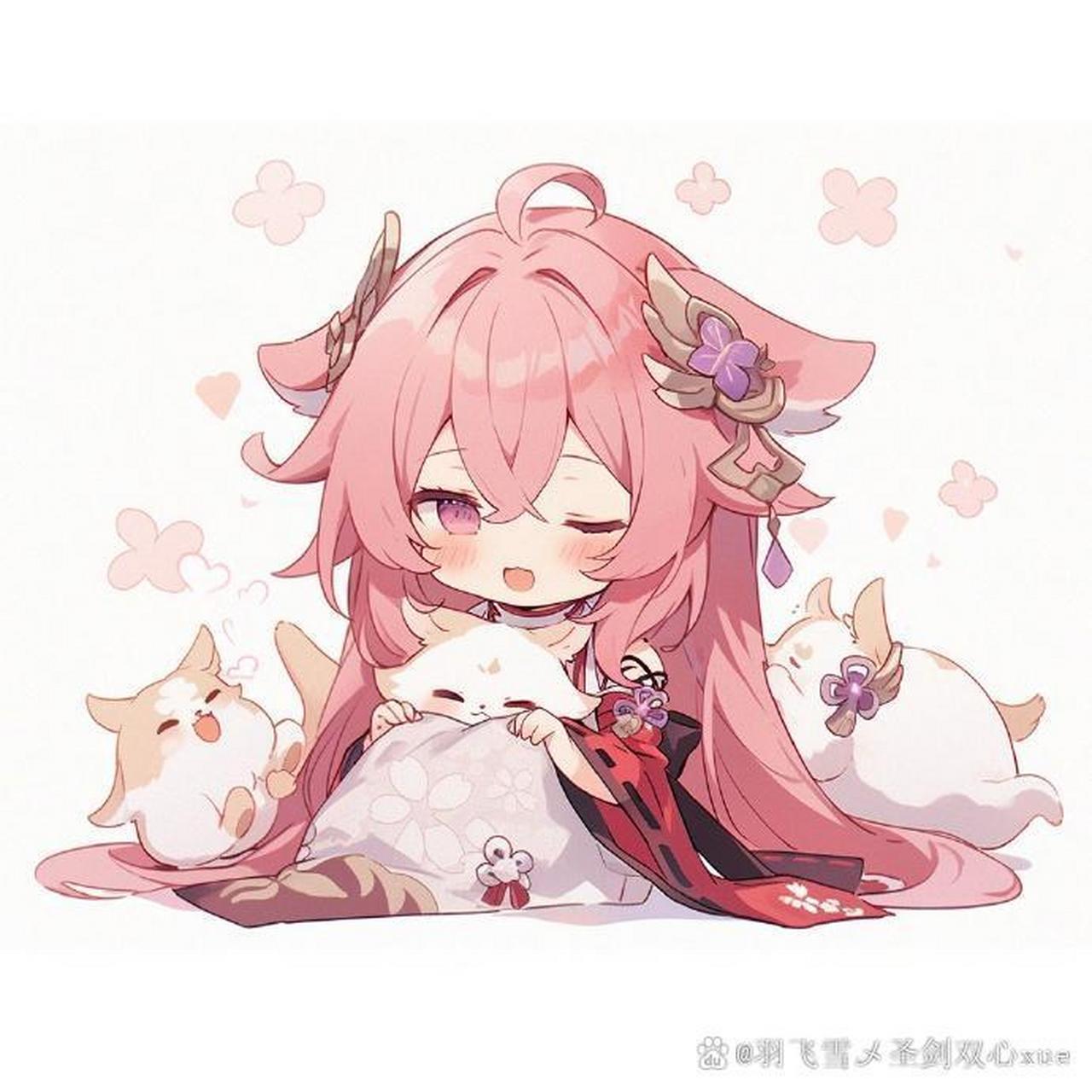 蜜桃社# #原神# 一群可爱的神子