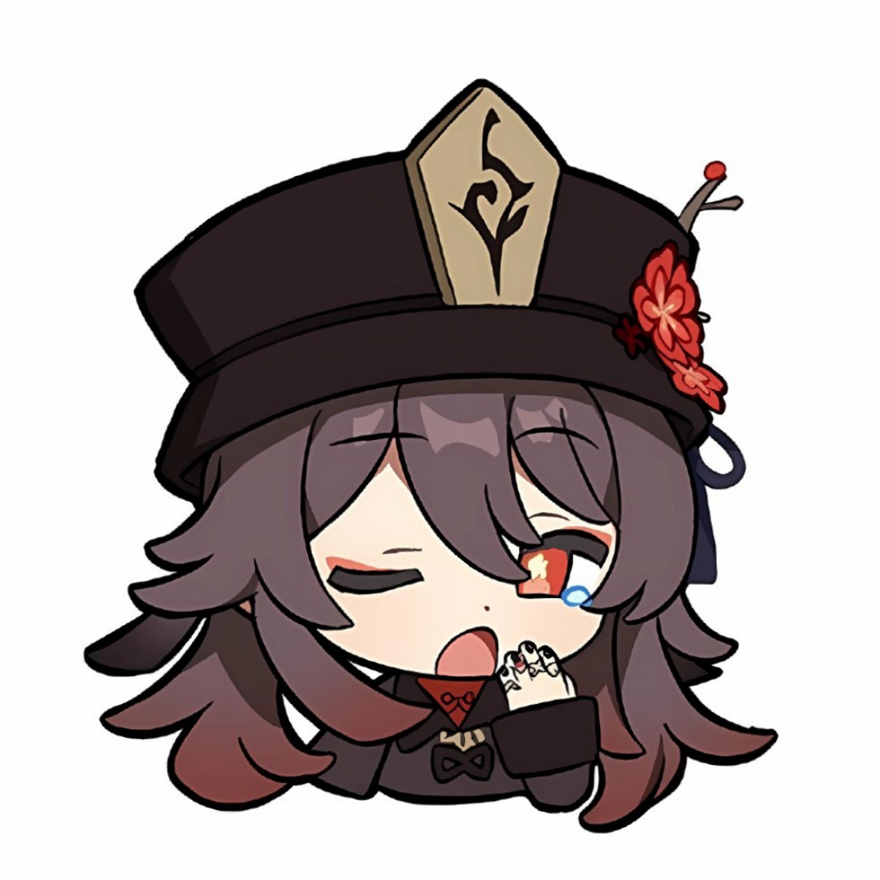 蜜桃社# #胡桃# 堂主哒阔耐表情包~萌乎乎滴~介也太卡哇伊了吧!