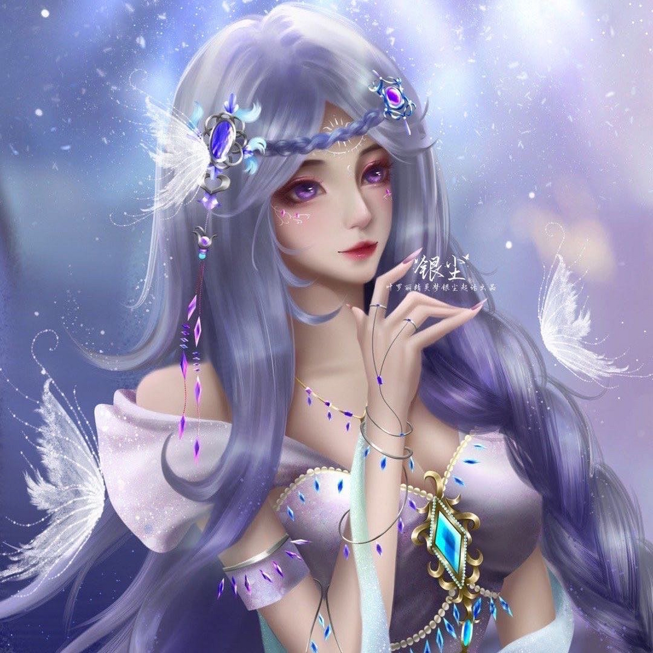 蜜桃社# #叶罗丽银尘# 老婆好美,老婆最美~love银尘