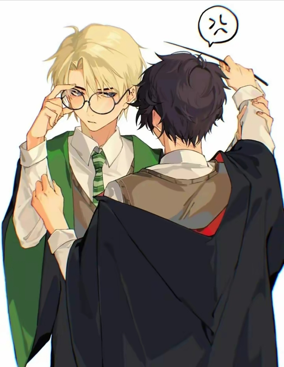 蜜桃社# #哈利波特# #德哈# 德拉科&哈利 德哈永存 德哈万岁 德哈yy