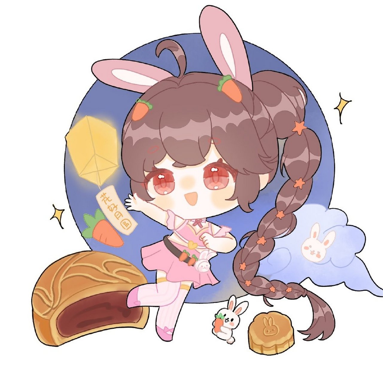 蜜桃社# #中秋节# #小舞#  凝夜桃致此祝大家中秋佳节快乐!