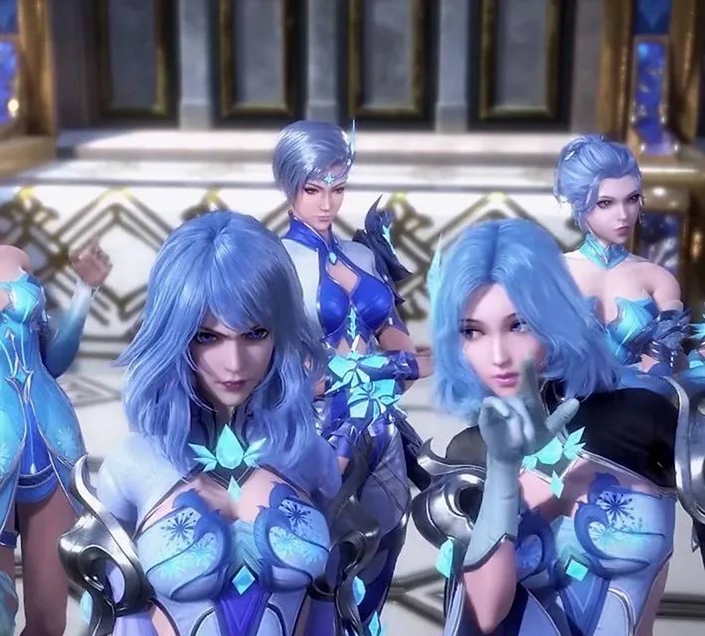 斗罗大陆:水月儿壁纸收藏,天水学院的小姐姐.#动漫动漫# #动漫