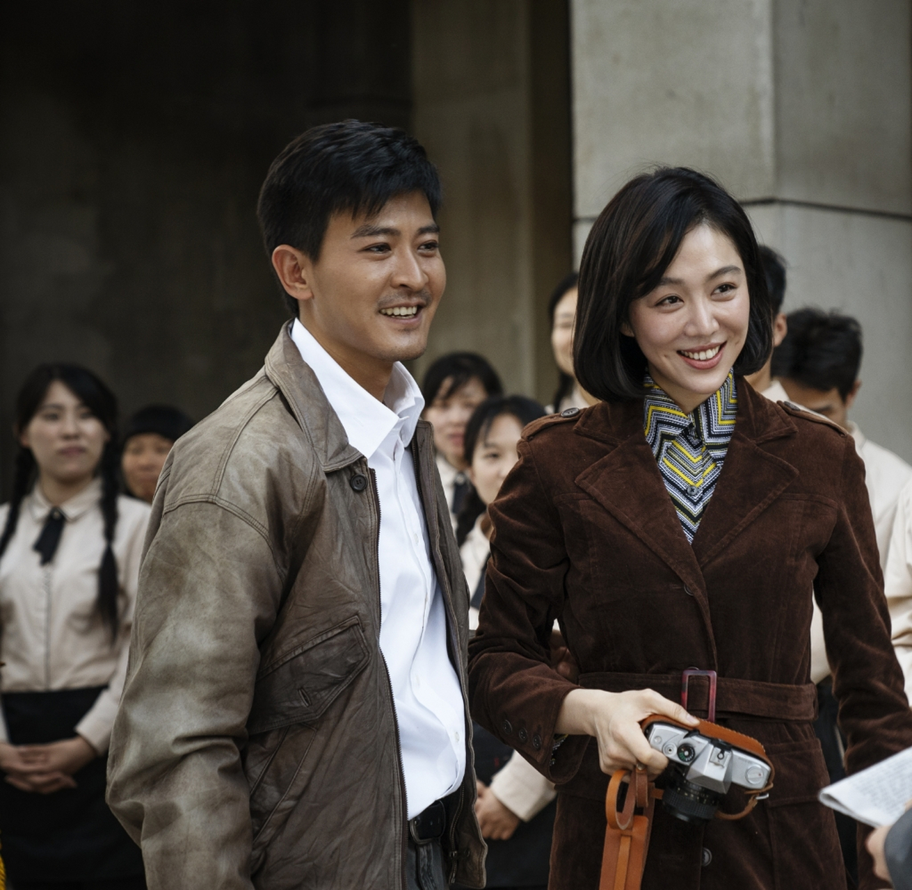 青年演员杨铮在电视剧《希望的大地》中饰演马尘,他没有背景,没人帮扶