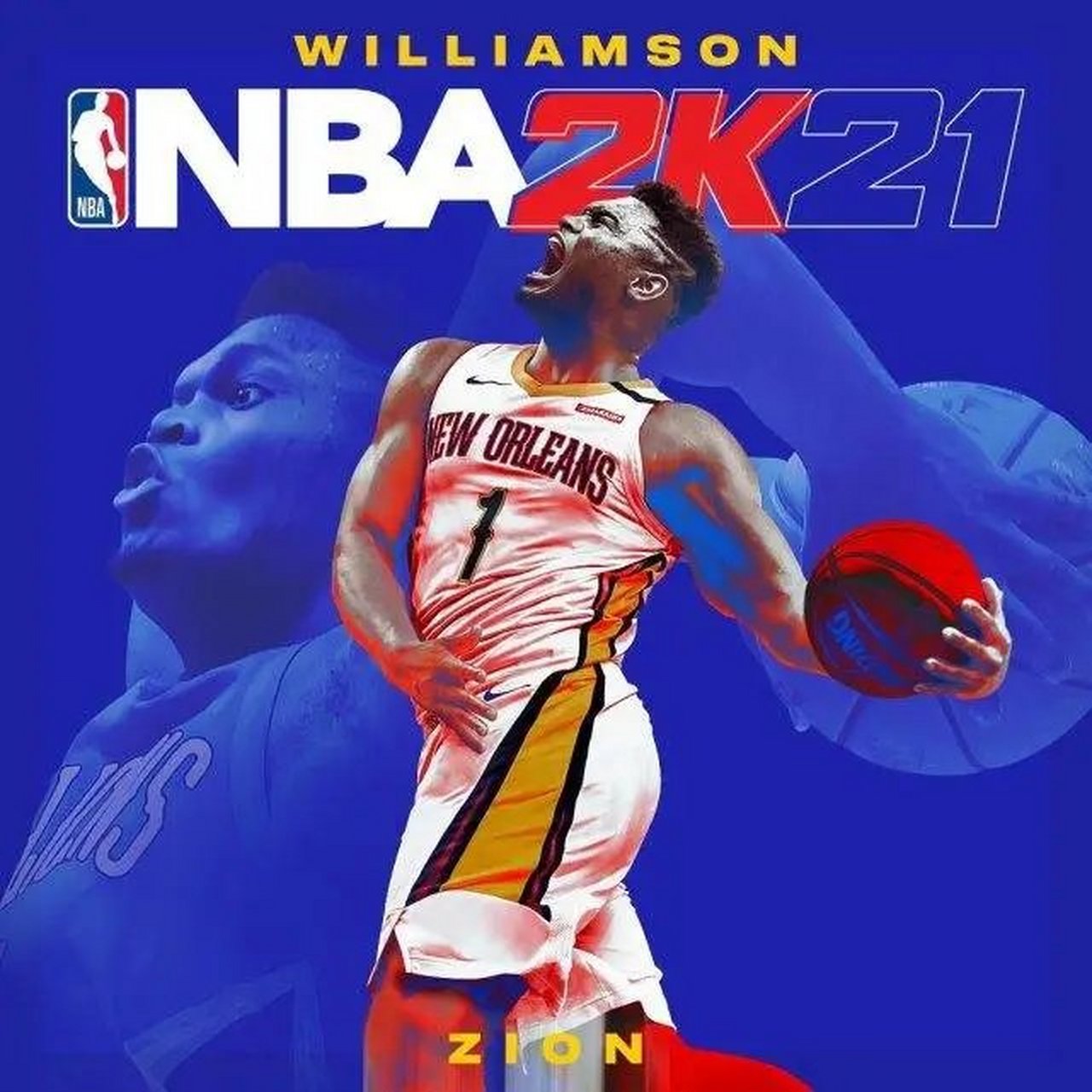 19岁,只在nba打了19场比赛的锡安威廉姆斯,成为nba2k21主机游戏封面