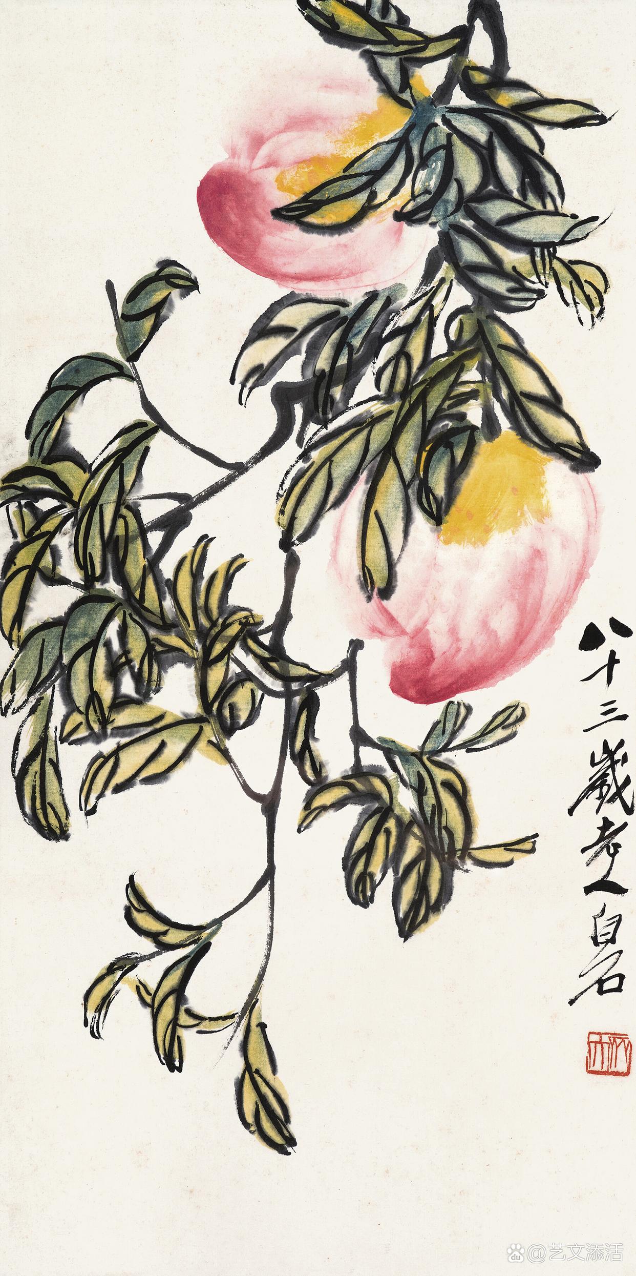 齐白石精品画作欣赏