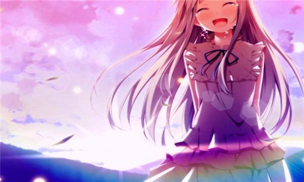 分享图片,边哭边笑的女孩子,你见过吗?