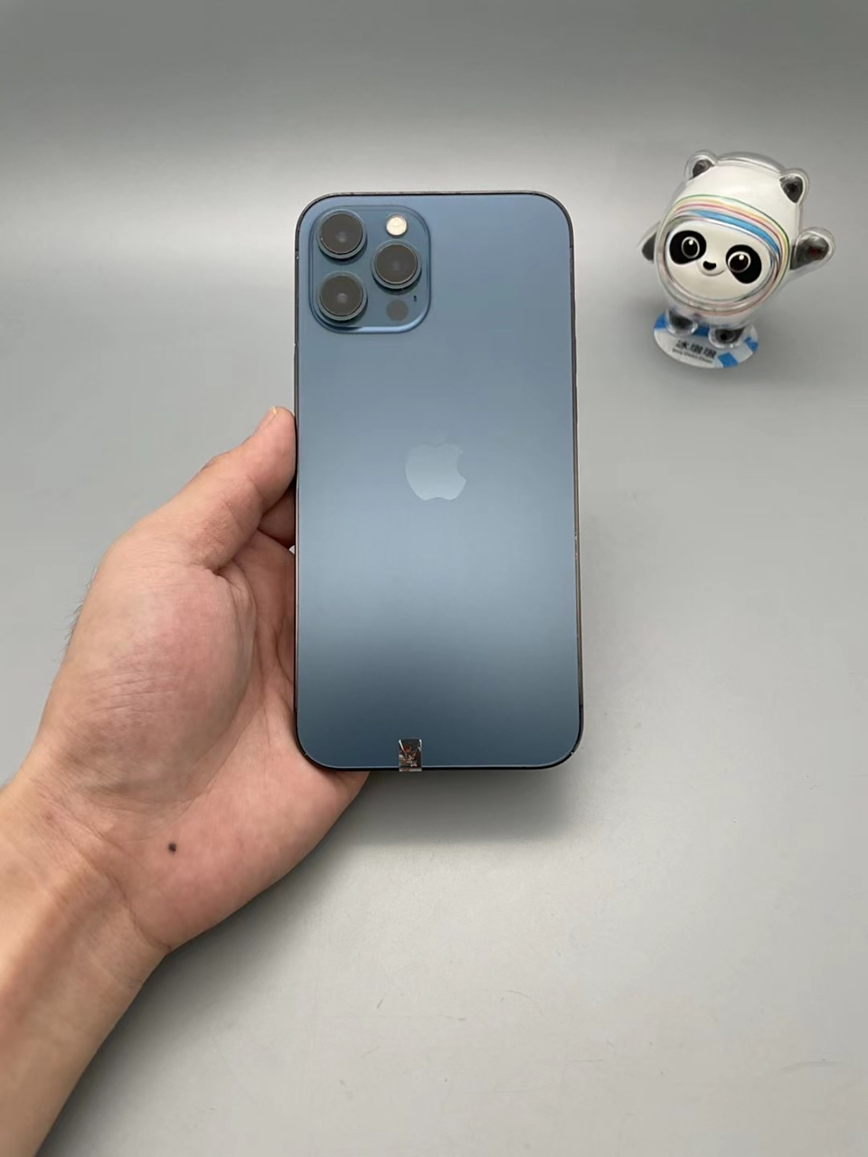 苹果12promax 256g 版本:美版/无锁,电池:100%搬电芯 颜色:蓝色,成色