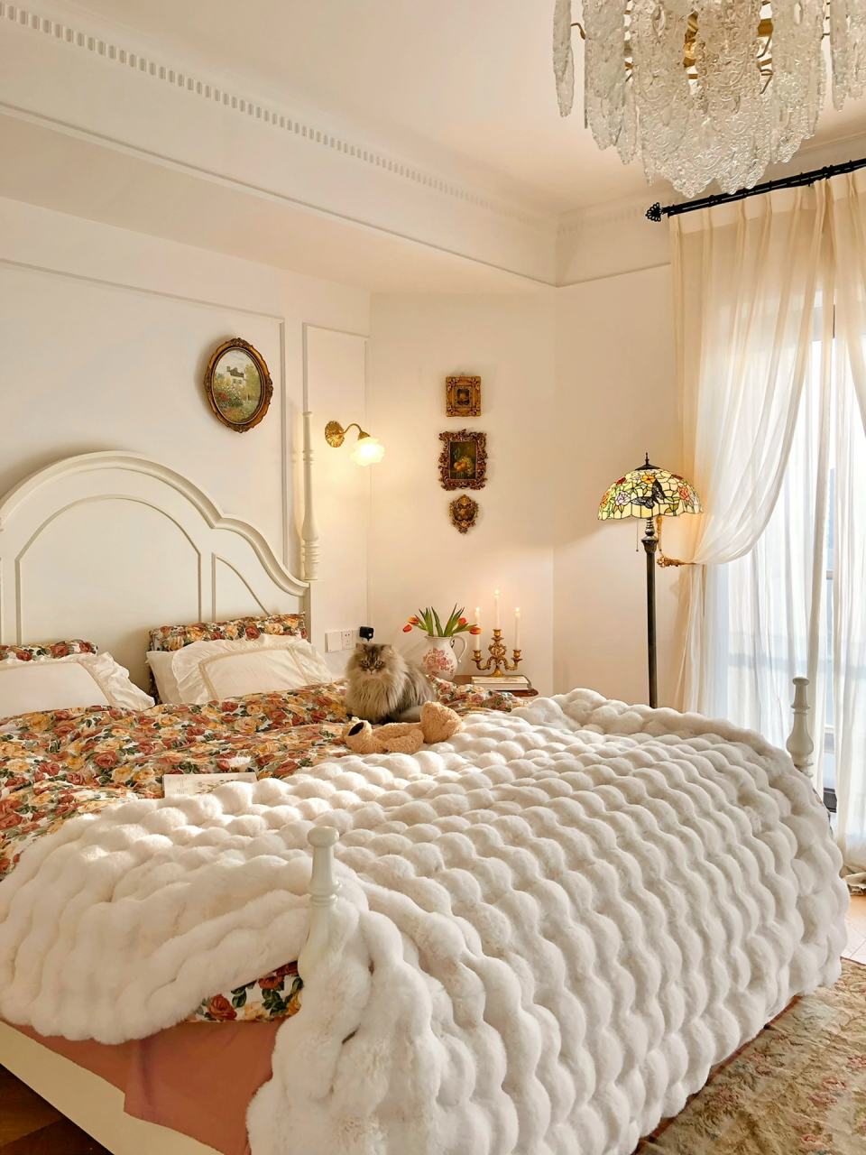 田园法式风的家真的很惬意!