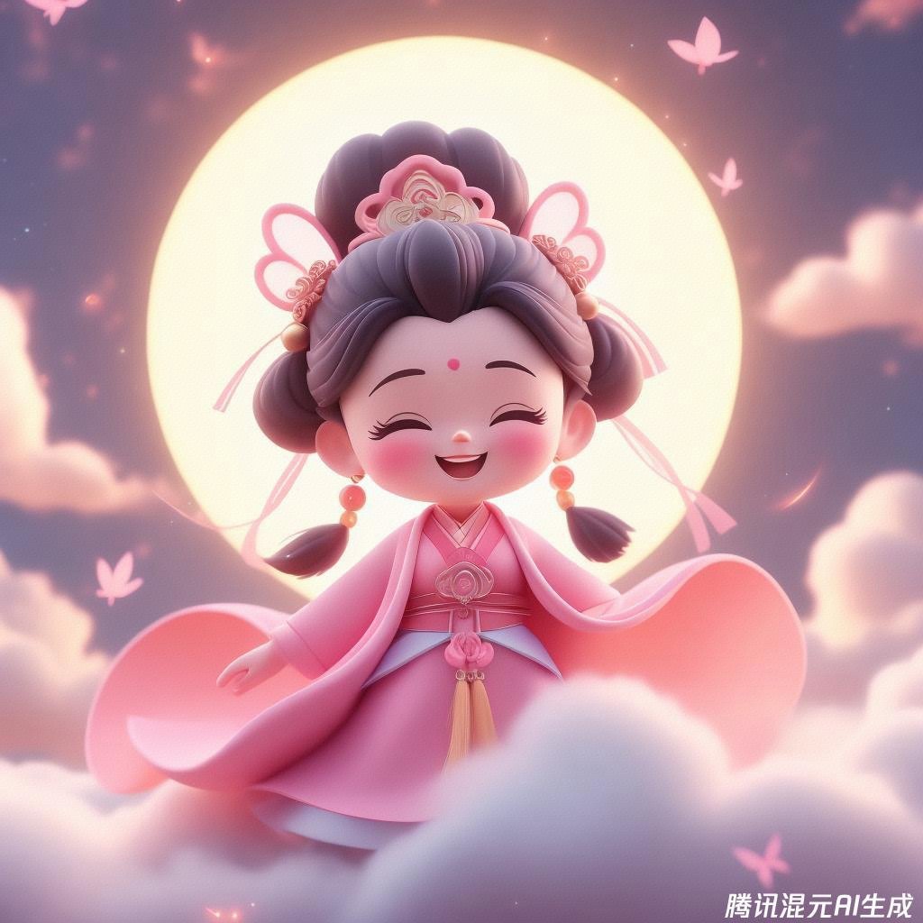 凤冠璀璨,映照着她那淡雅如兰的微笑,似是在诉说着千年的秘密.