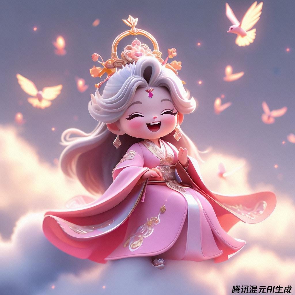 凤冠璀璨,映照着她那淡雅如兰的微笑,似是在诉说着千年的秘密.