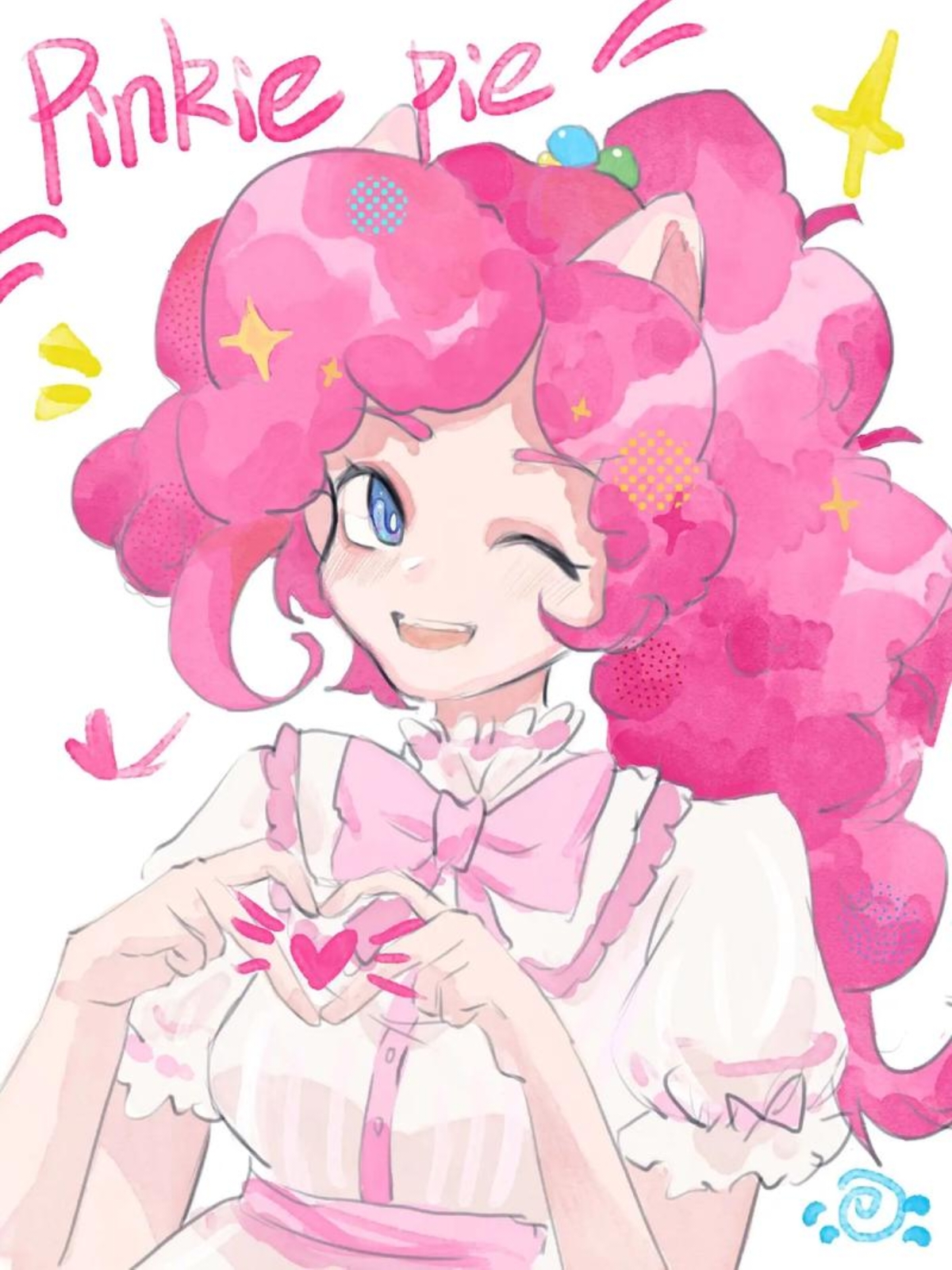 小马宝莉拟人后,个个都好可爱!