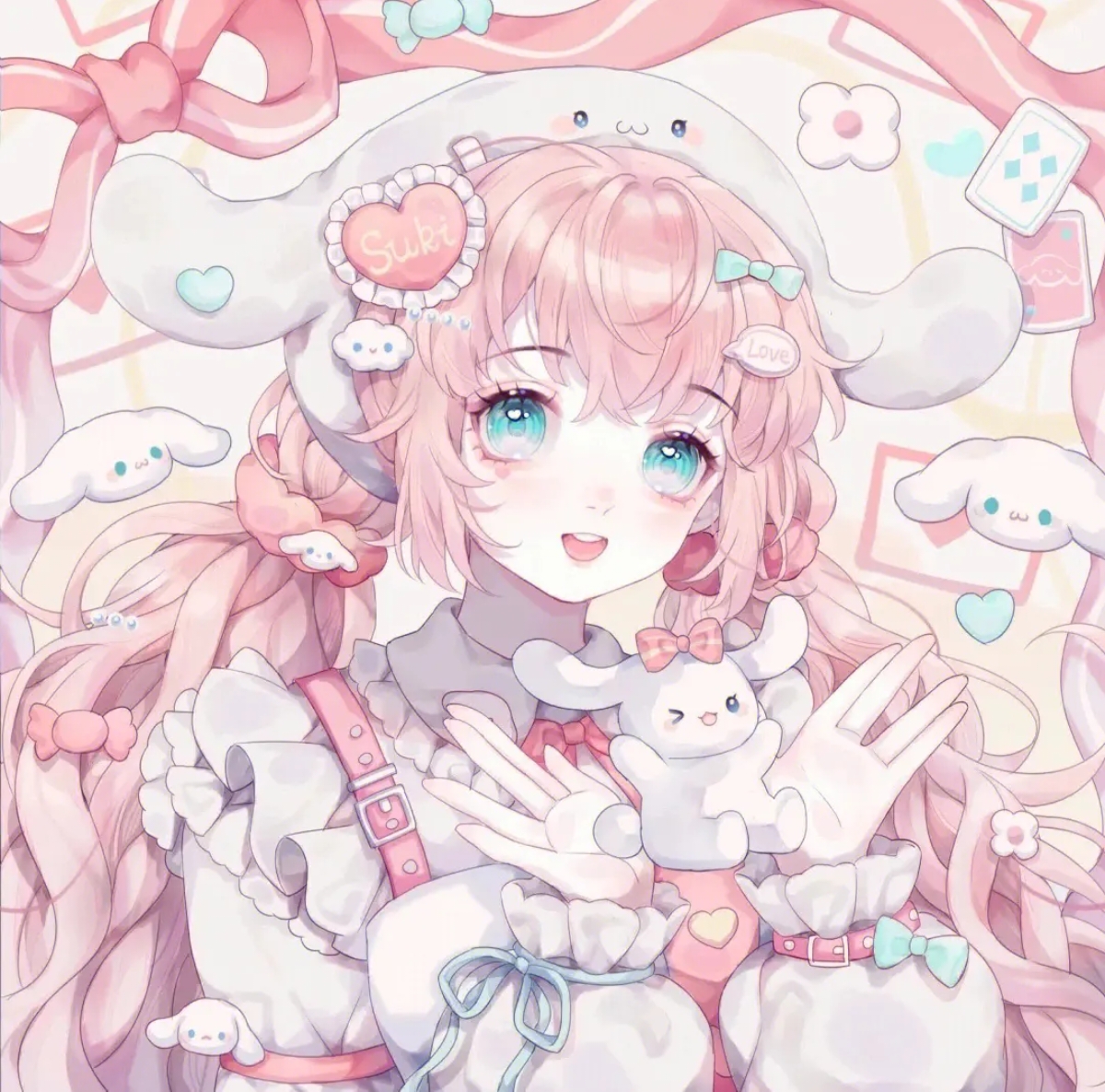 盘点小仙女都在用的头像,六张超级好看的小仙女头像!