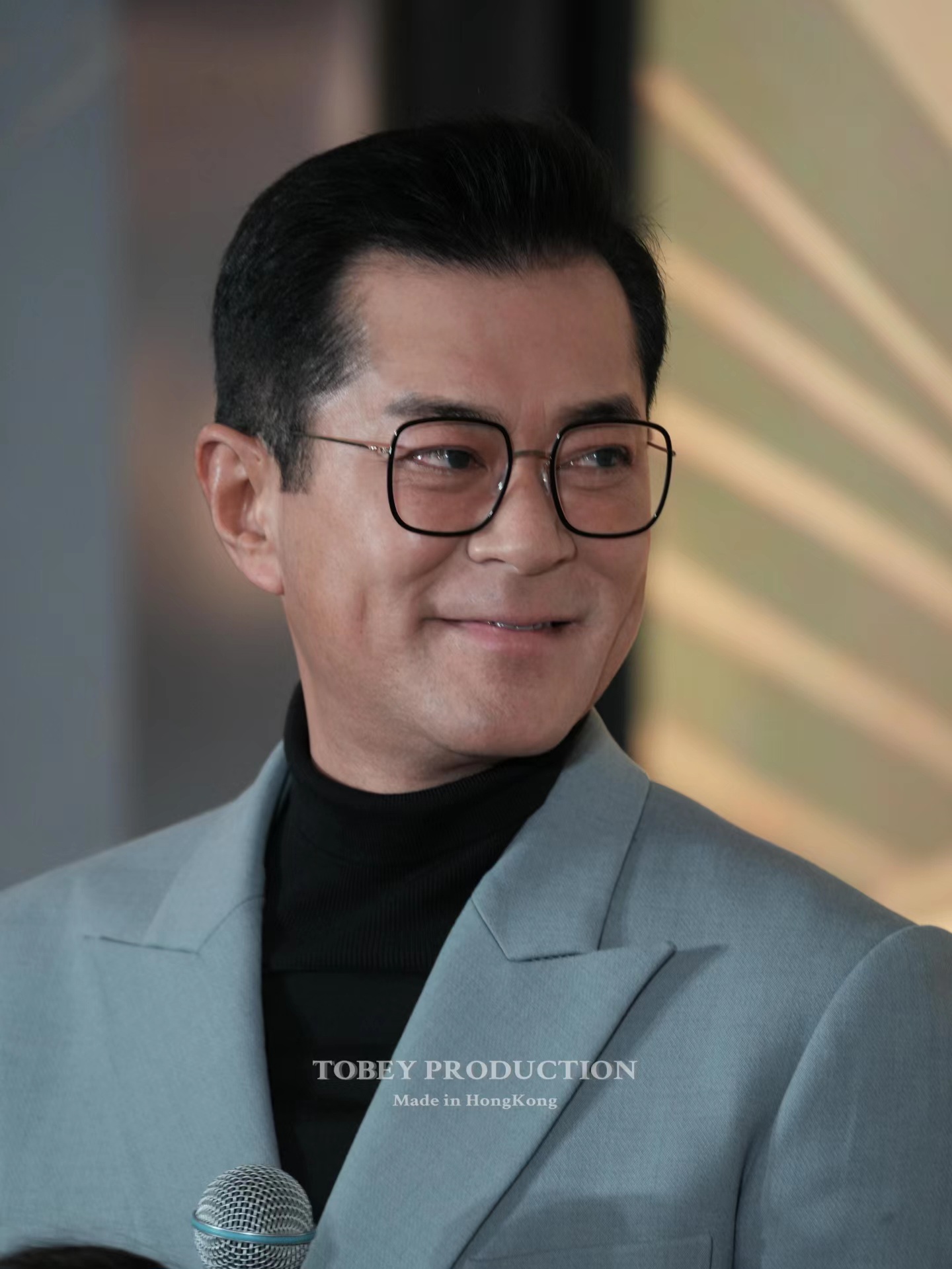 古天乐席开60桌庆祝自己54岁生日,作为寿星的他一身