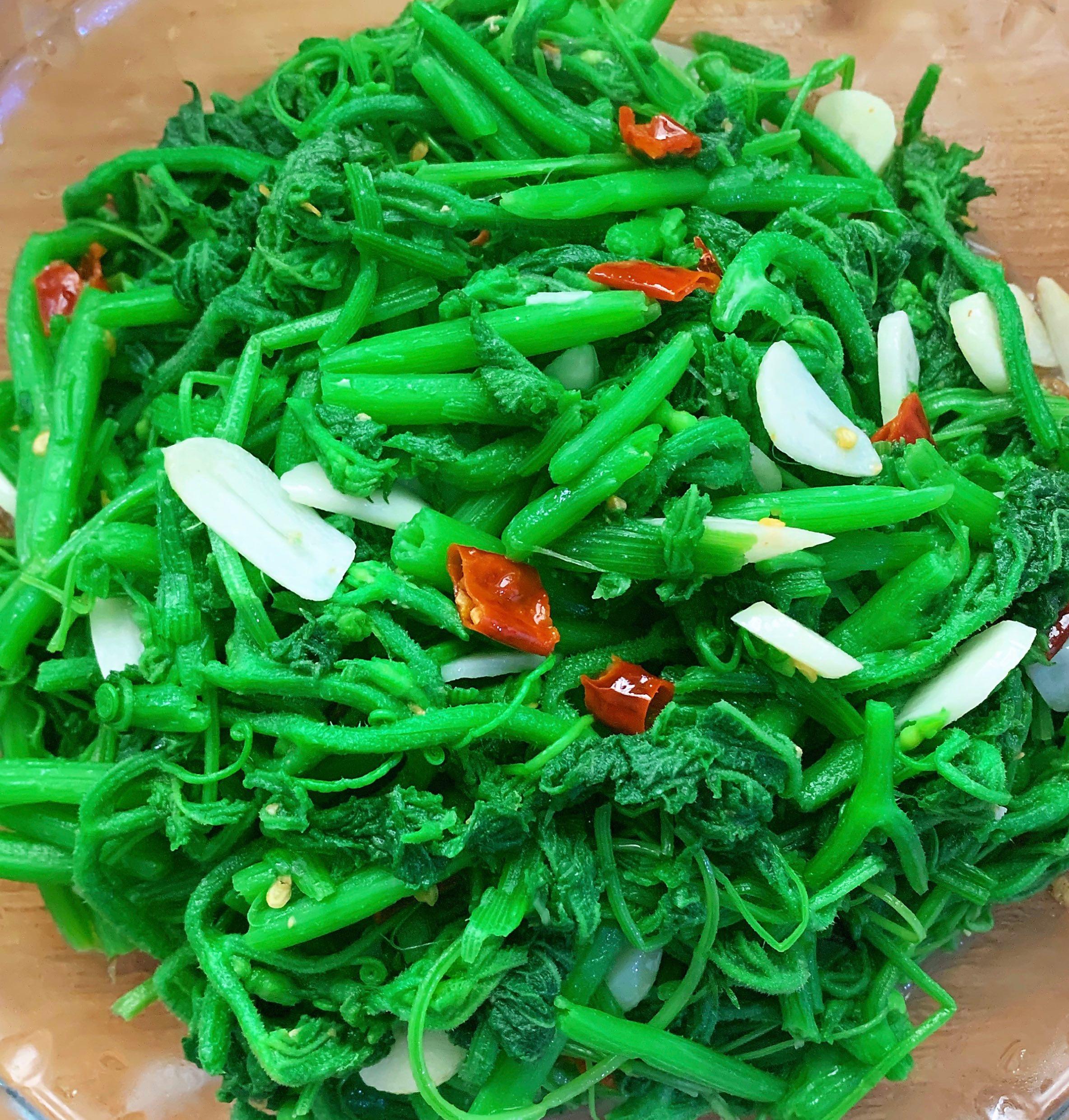 朋友们,你们是否也温州野菜秋风丝图片万里江山一扫平这道菜长什么样