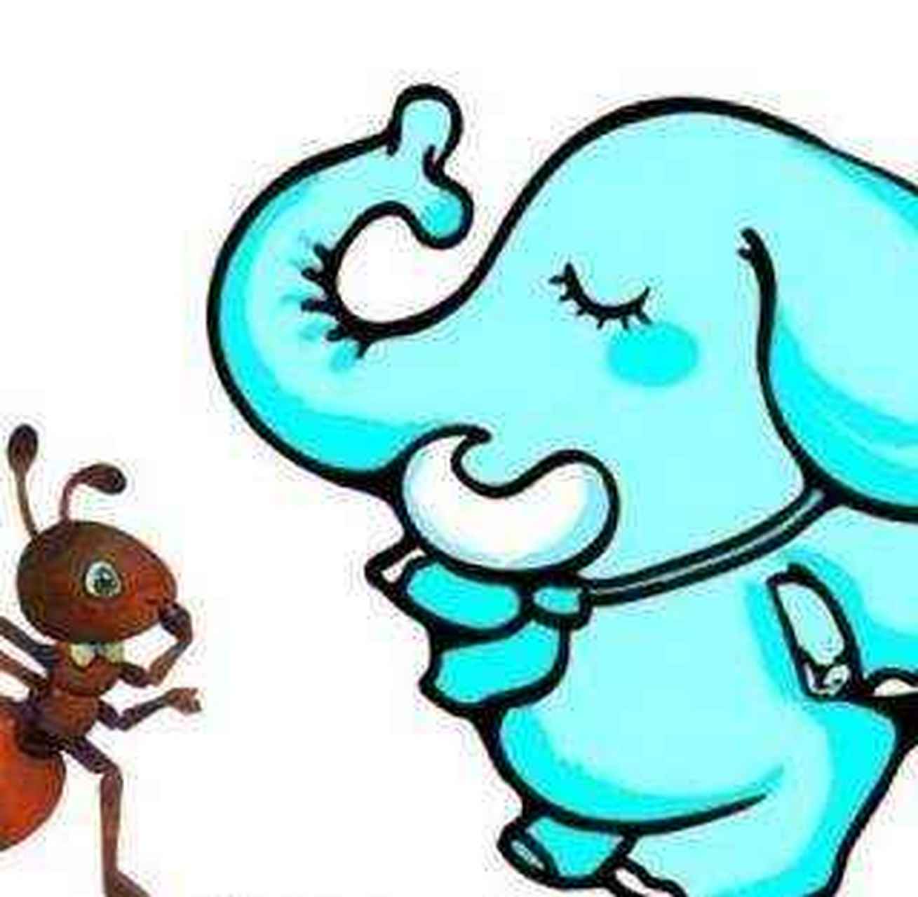 搞笑集结令 蚂蚁和大象结婚了,可是没几天大象就死了,蚂蚁非常伤心