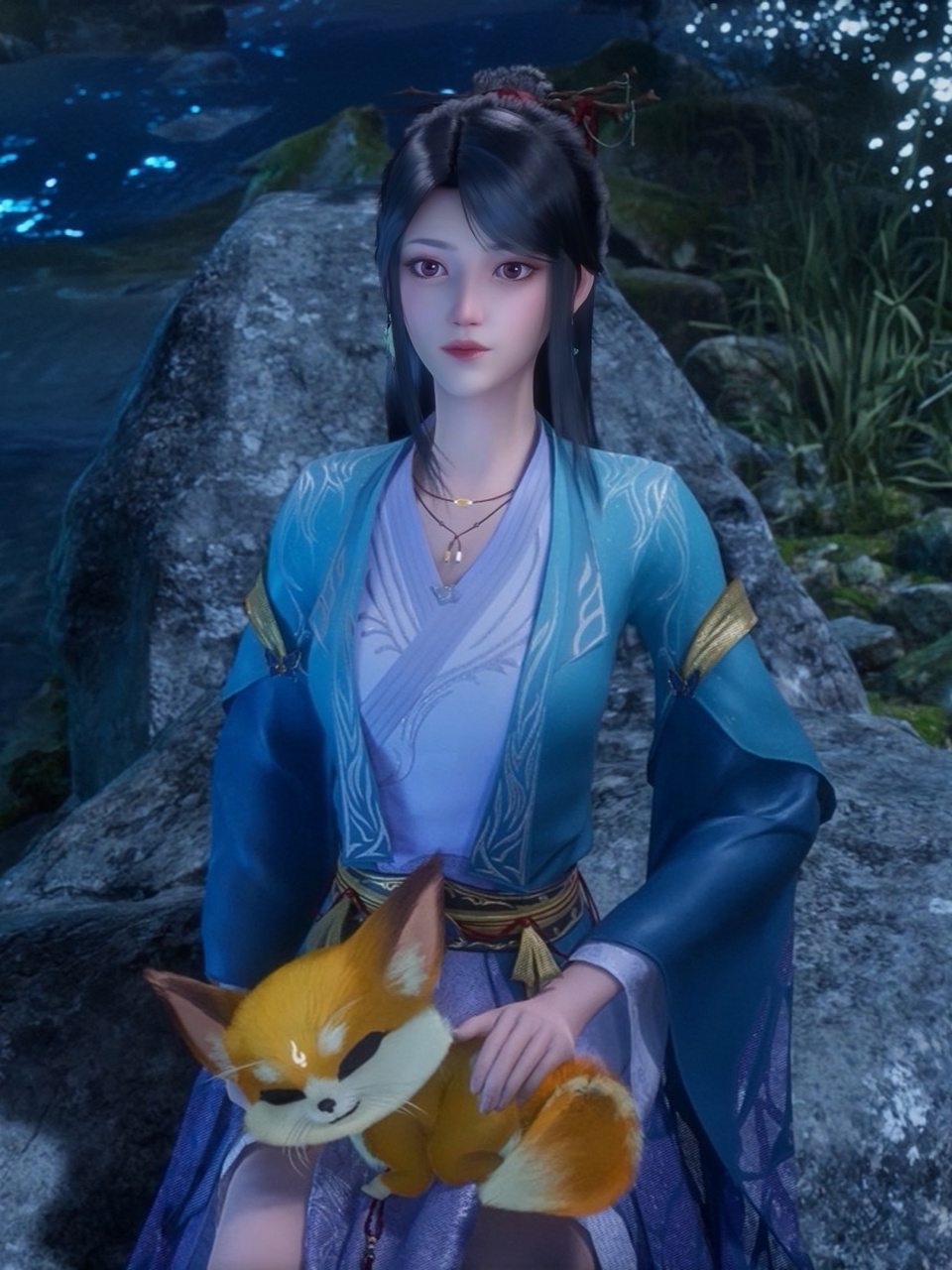 夭夭姐的脚脚🦶好漂亮 『动漫:元尊～08』