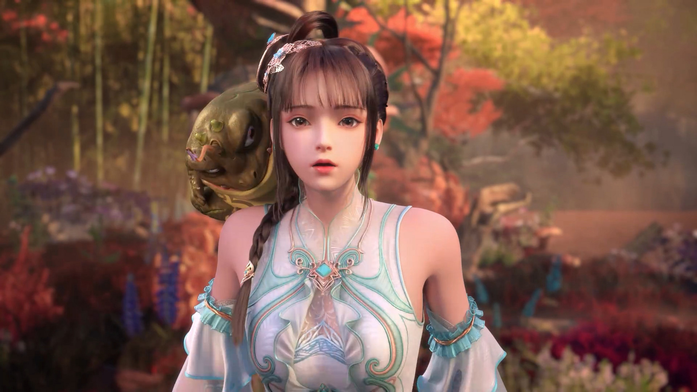 神武天尊 01|拥有天灵之体的姜萌小姐姐,人如其名,确实是个萌妹子!