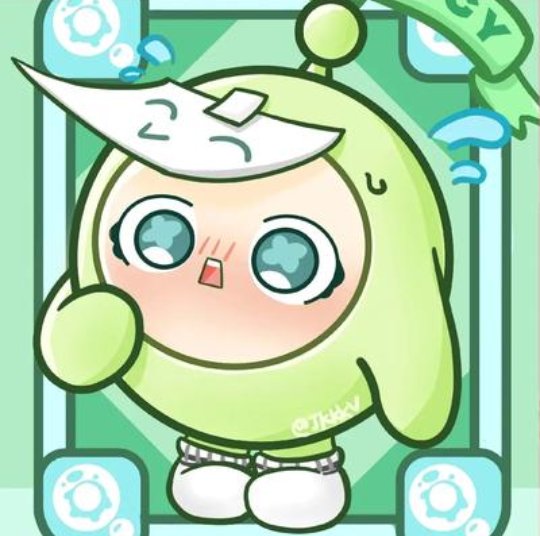 今天发小绿九宫格,小绿这么可爱,不明白黑小绿的人在想什么,描人家的