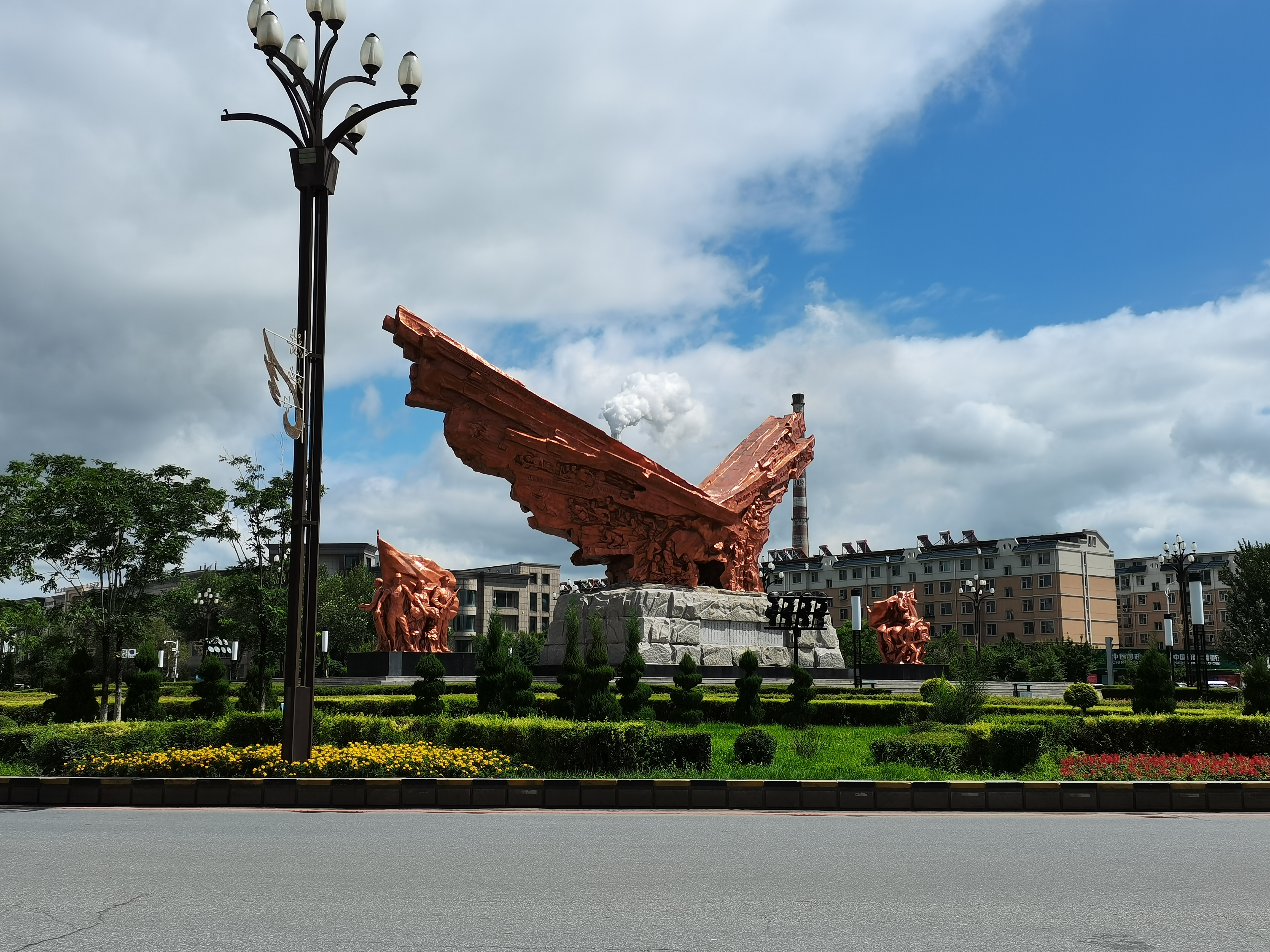 四平市雄鹰广场图片