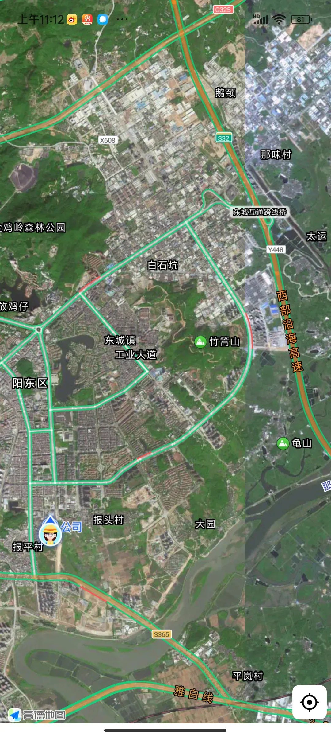 高安瑞阳新区地图图片