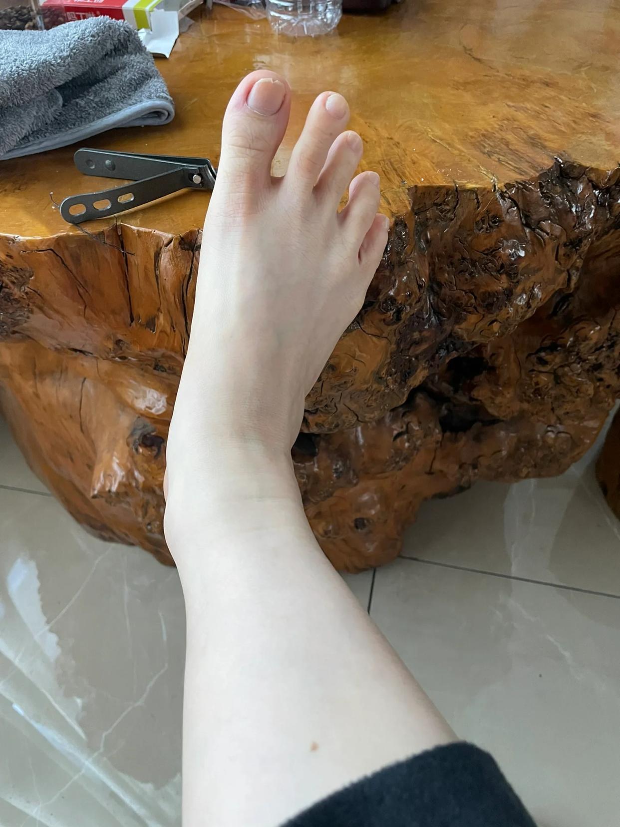 脚美甲# 小猪蹄!美着嘞!