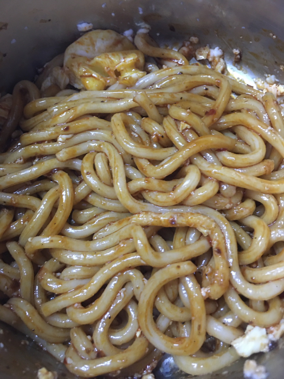 xo酱味乌冬面,味道怪怪的, 石榴的季节,又甜又大,一口爆汁[开心][开心