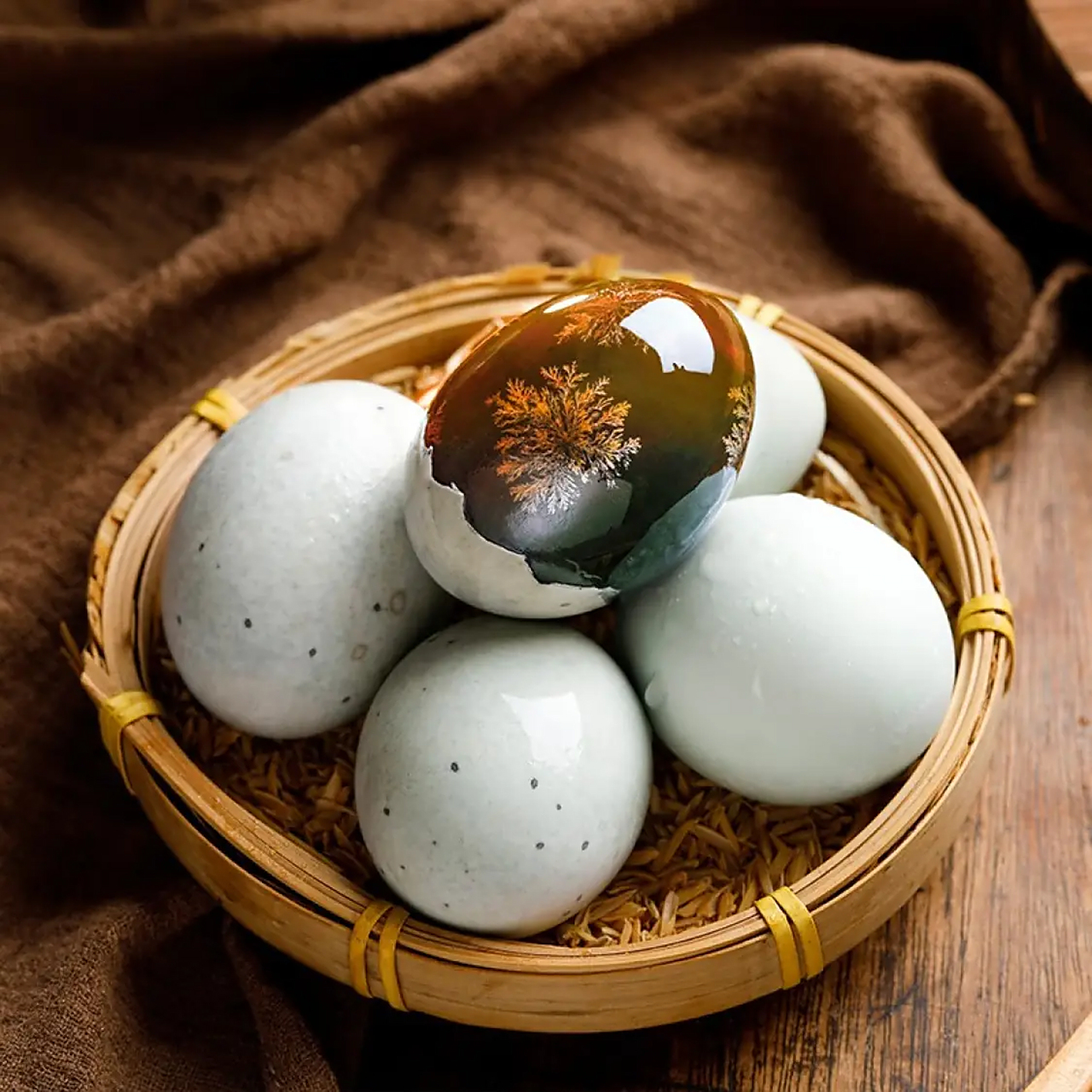 好价继续——  【00jd旗舰店】神丹 松花鸭皮蛋 15枚  92到手