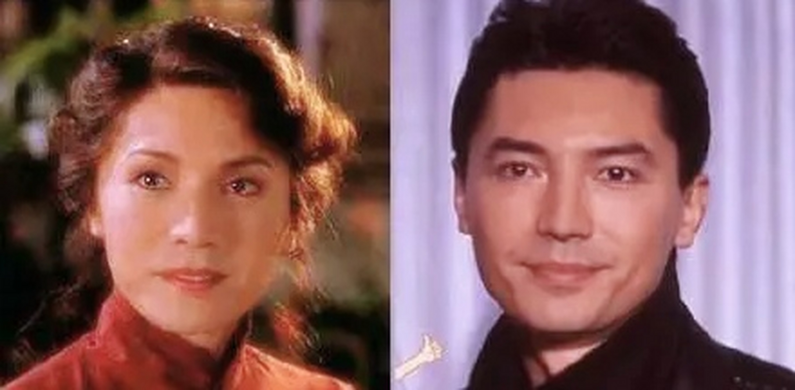 蝴蝶君》里扮演雌雄莫辨的宋丽玲; 张卫健-从《无线大宝藏》开启女装