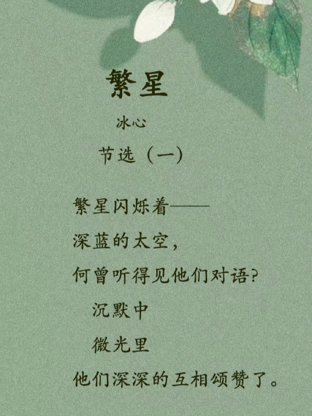 🌌 繁星下的诗意人生 🌠