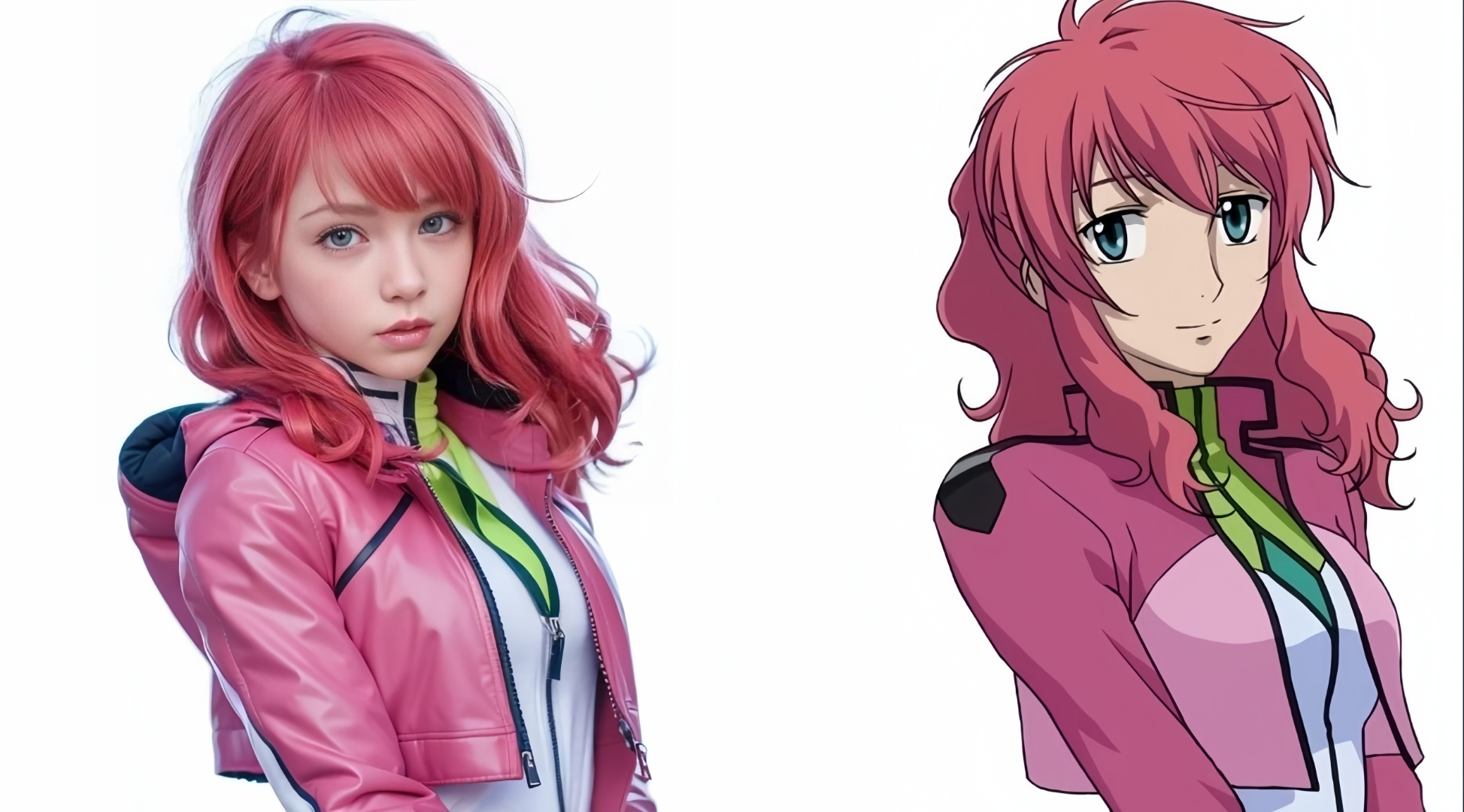 老在发布一些动漫真人化的作品,这次高达00系列的人物深受观众喜爱